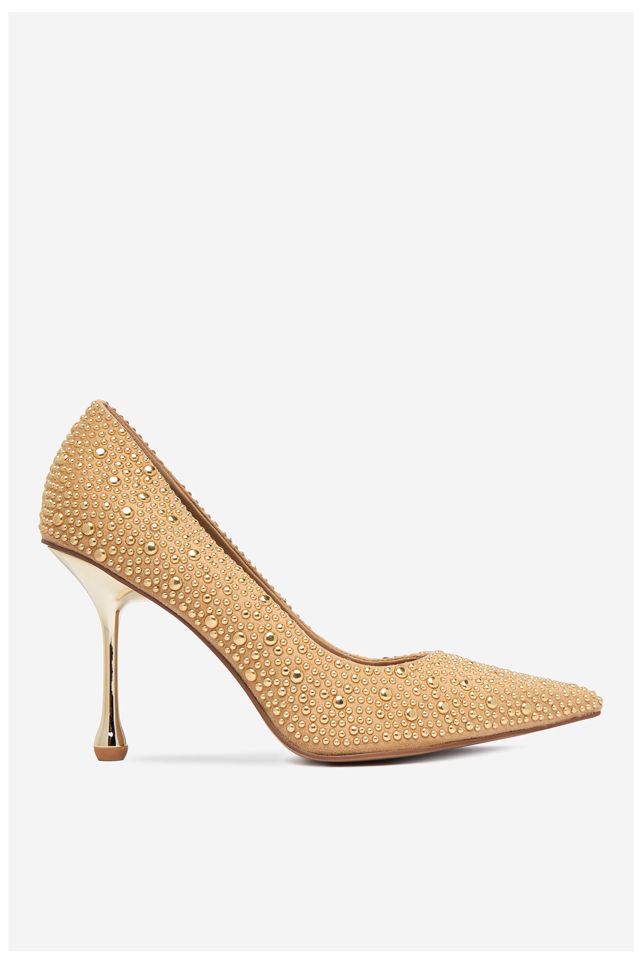 Czółenka EVA MINGE EO-SIAN-1797-181 Złoty