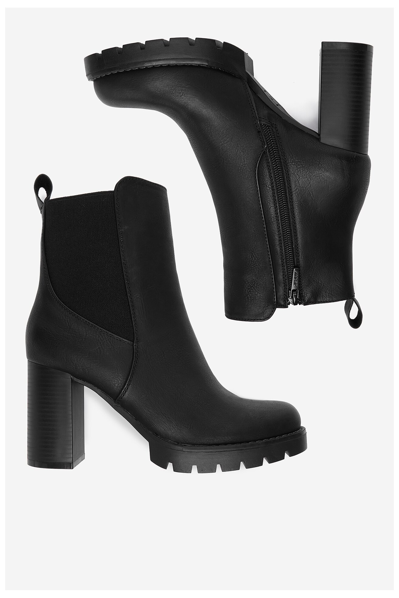 Botki Jenny CEO-WS5068-04 Czarny