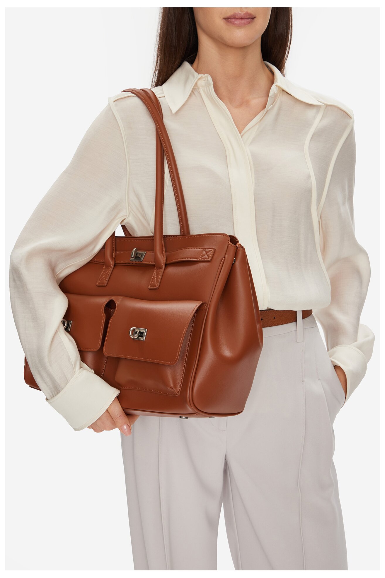 Torebka Gino Rossi EO-CLOVER-X10167 Camel