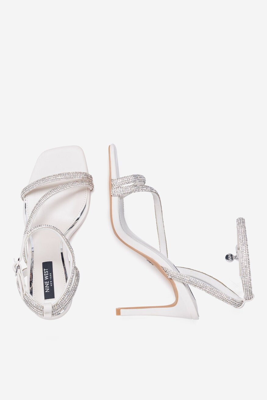 
                NINE WEST - Sandały na szpilce - 5905588532231