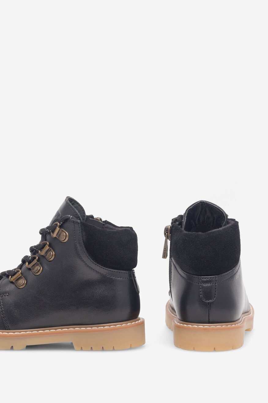 Badura - Trzewiki skórzane ocieplane - 5905588101888