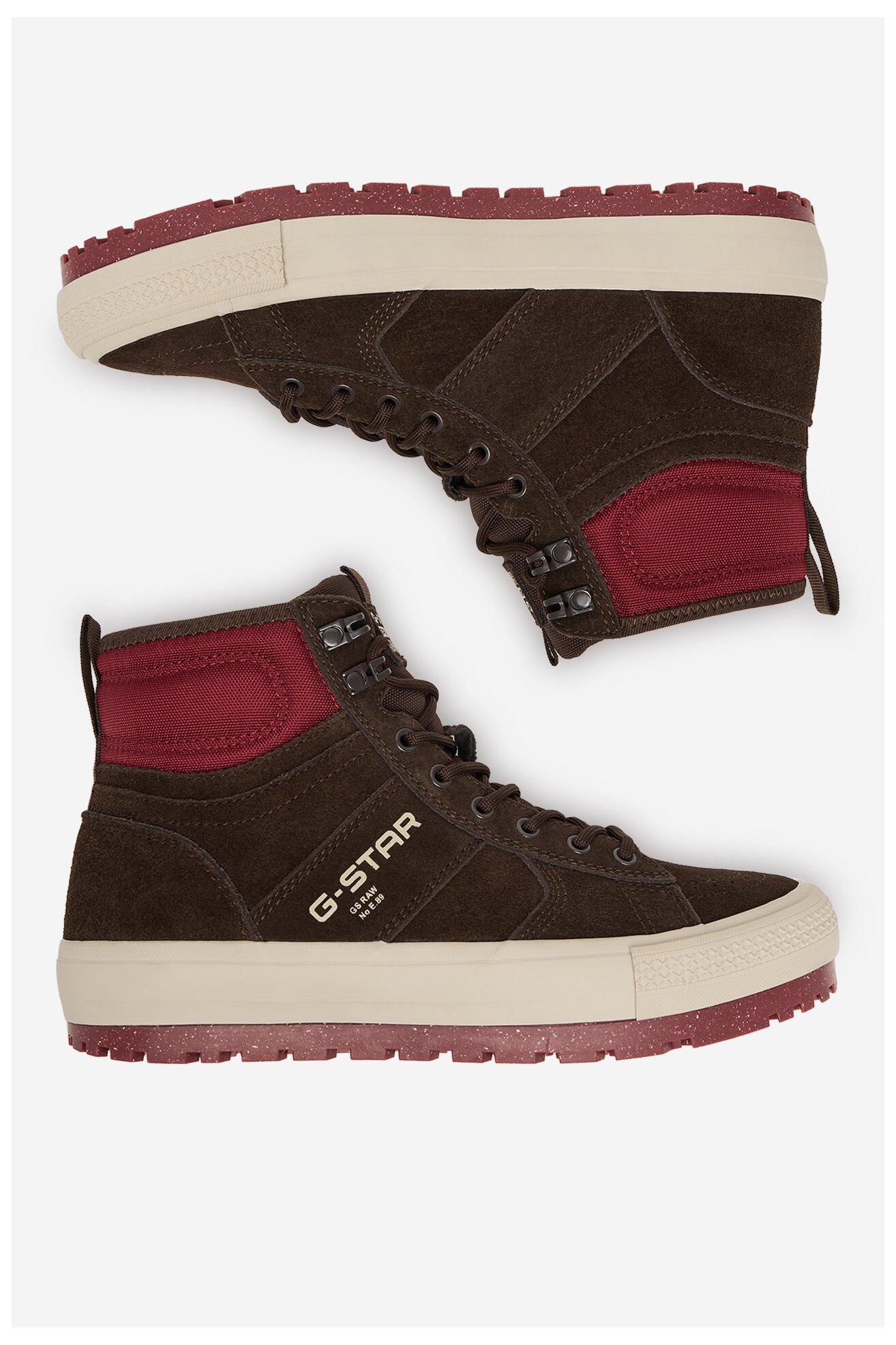 Vászoncipő G-STAR RAW CEO-ALEX-02 BARNA