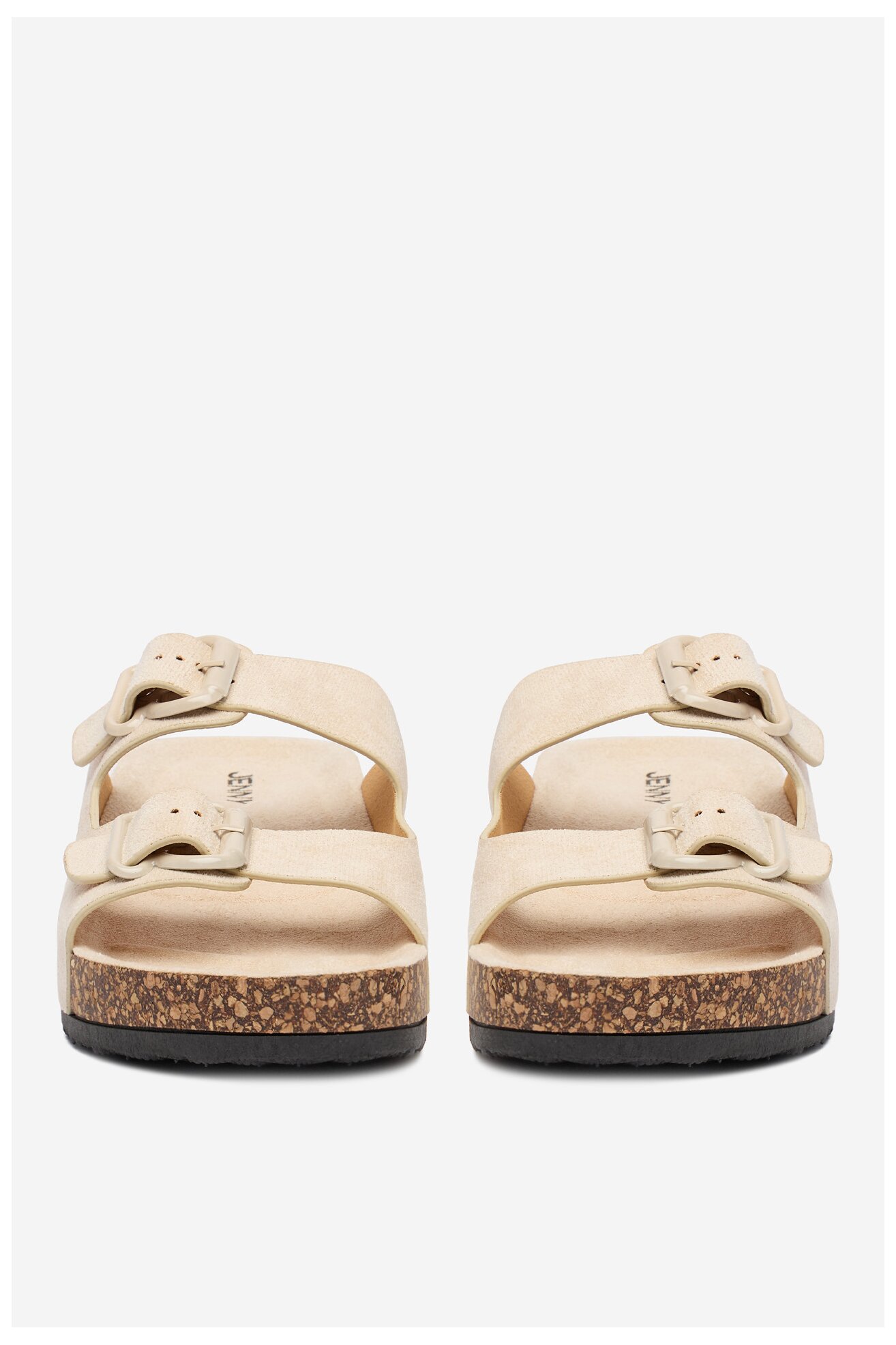 Klapki Jenny CEO-WYL1910-3 Beżowy