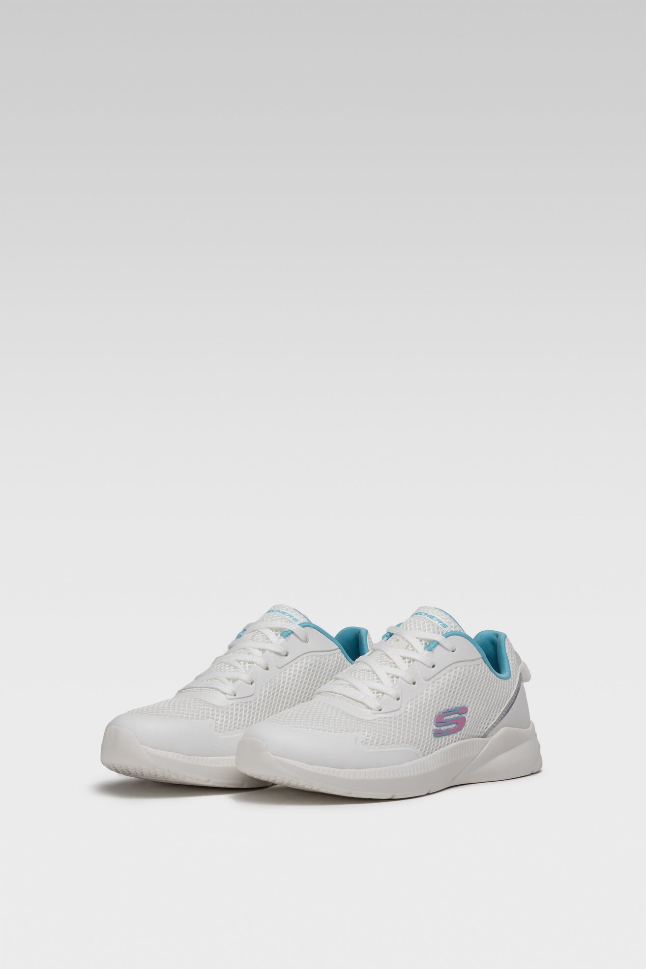 Obuwie sportowe Skechers 8750061 WAQ Biały