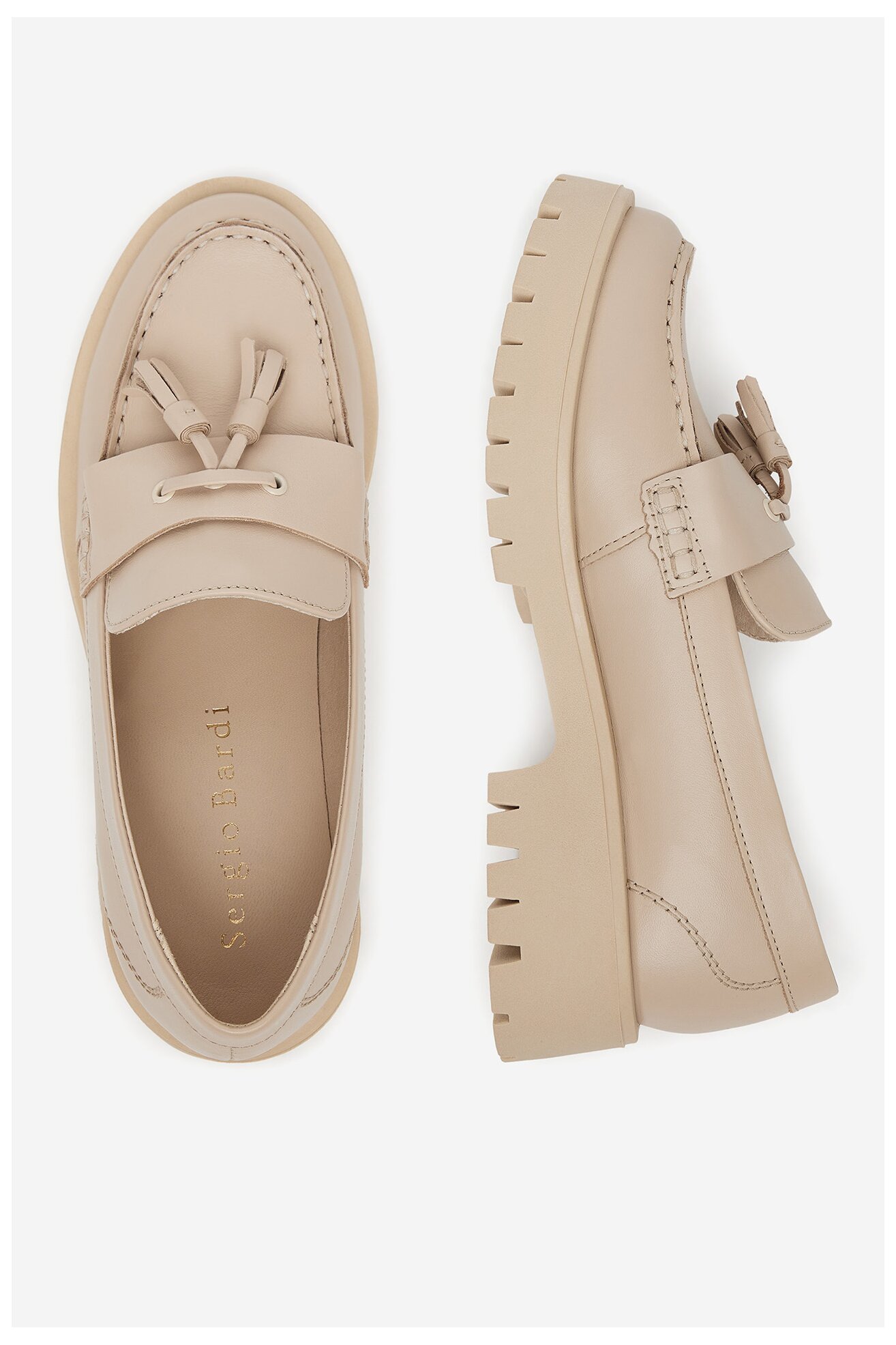 Mokasíny Sergio Bardi ARC-F1091-05SB BÉŽOVÁ