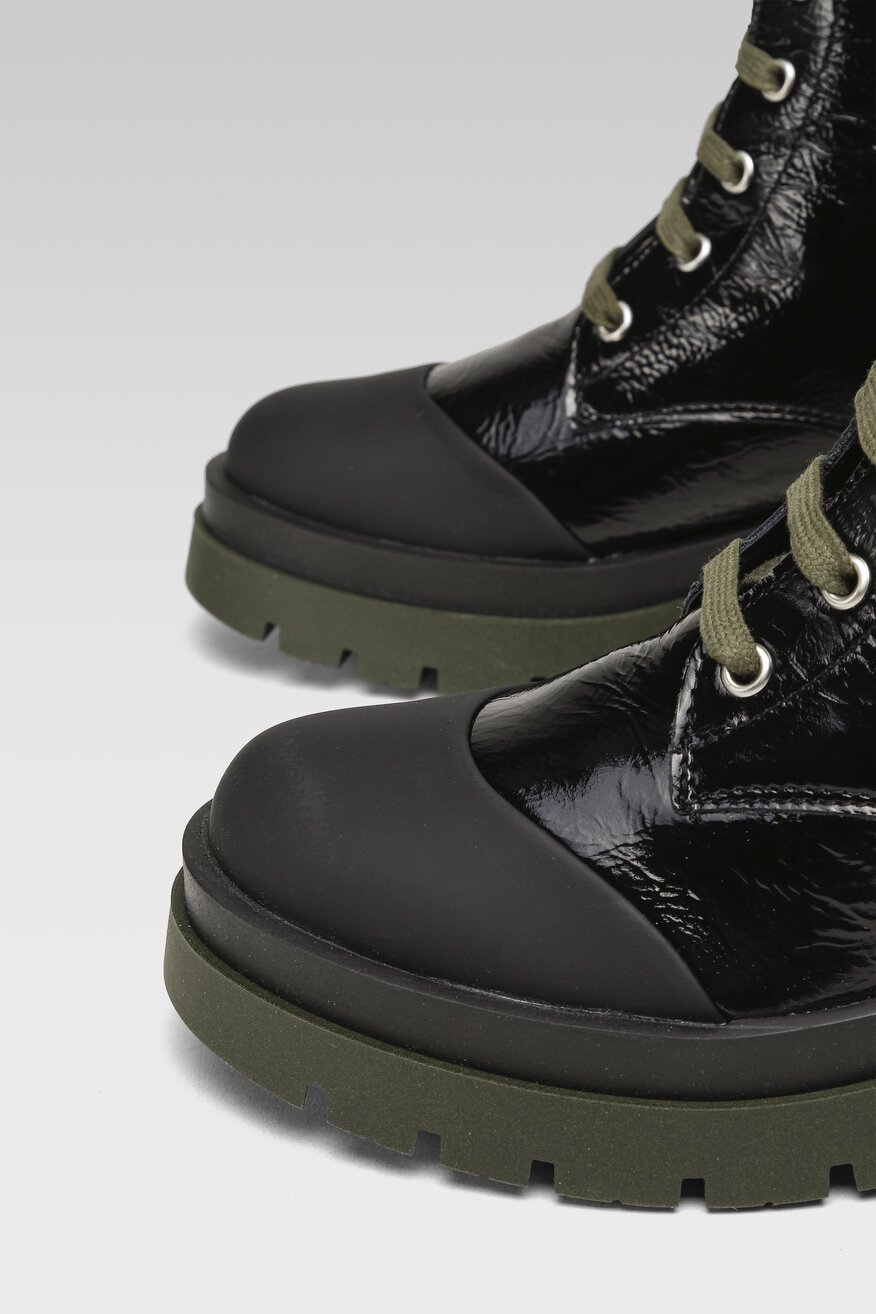 Sergio Bardi - Trzewiki skórzane ocieplane - 5904862280530