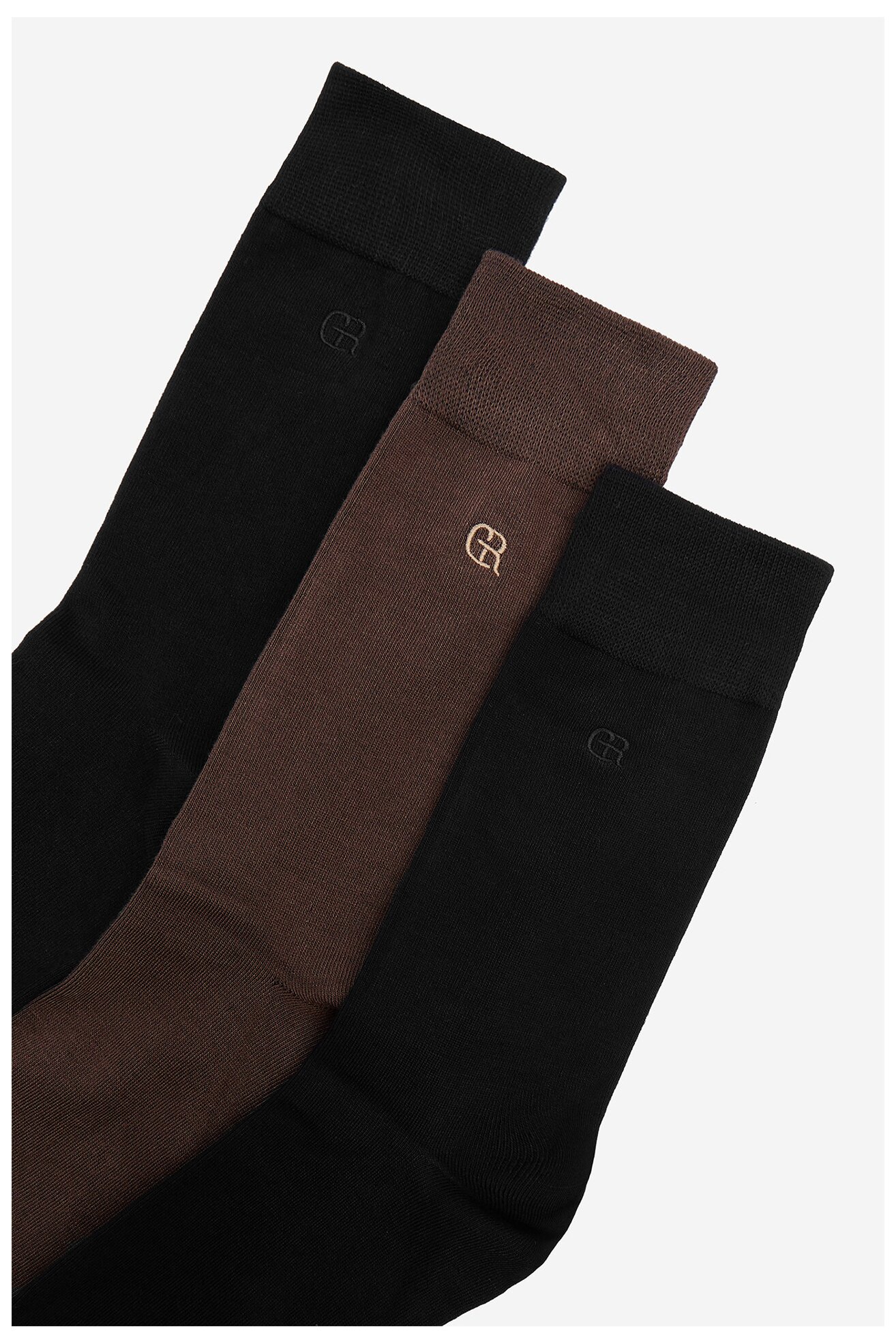 Шкарпетка Gino Rossi CEO_AS_GR_01_W_AW25 (3-PACK) ЧОРНИЙ