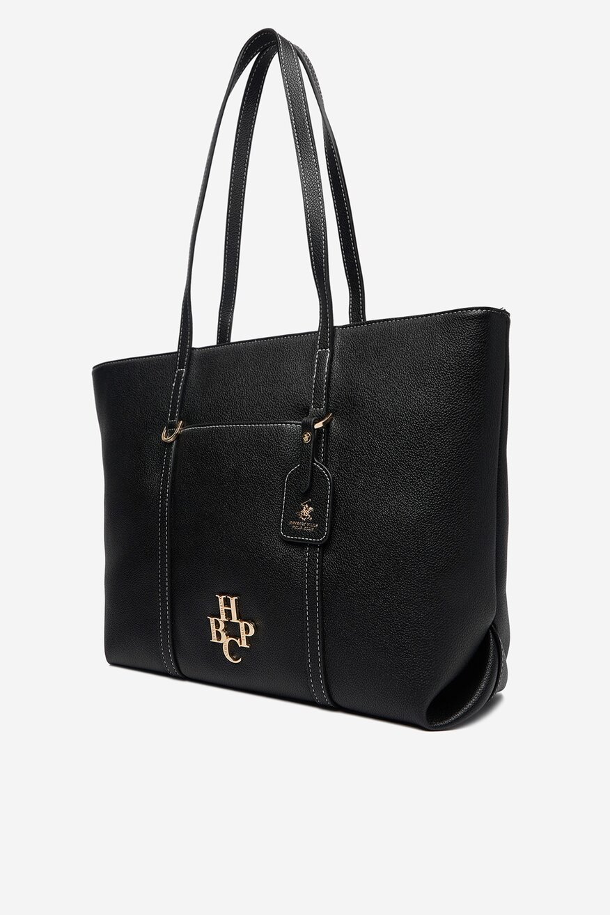 
                Дамска чанта Beverly Hills Polo Club ЧЕРЕН - 5906751598207