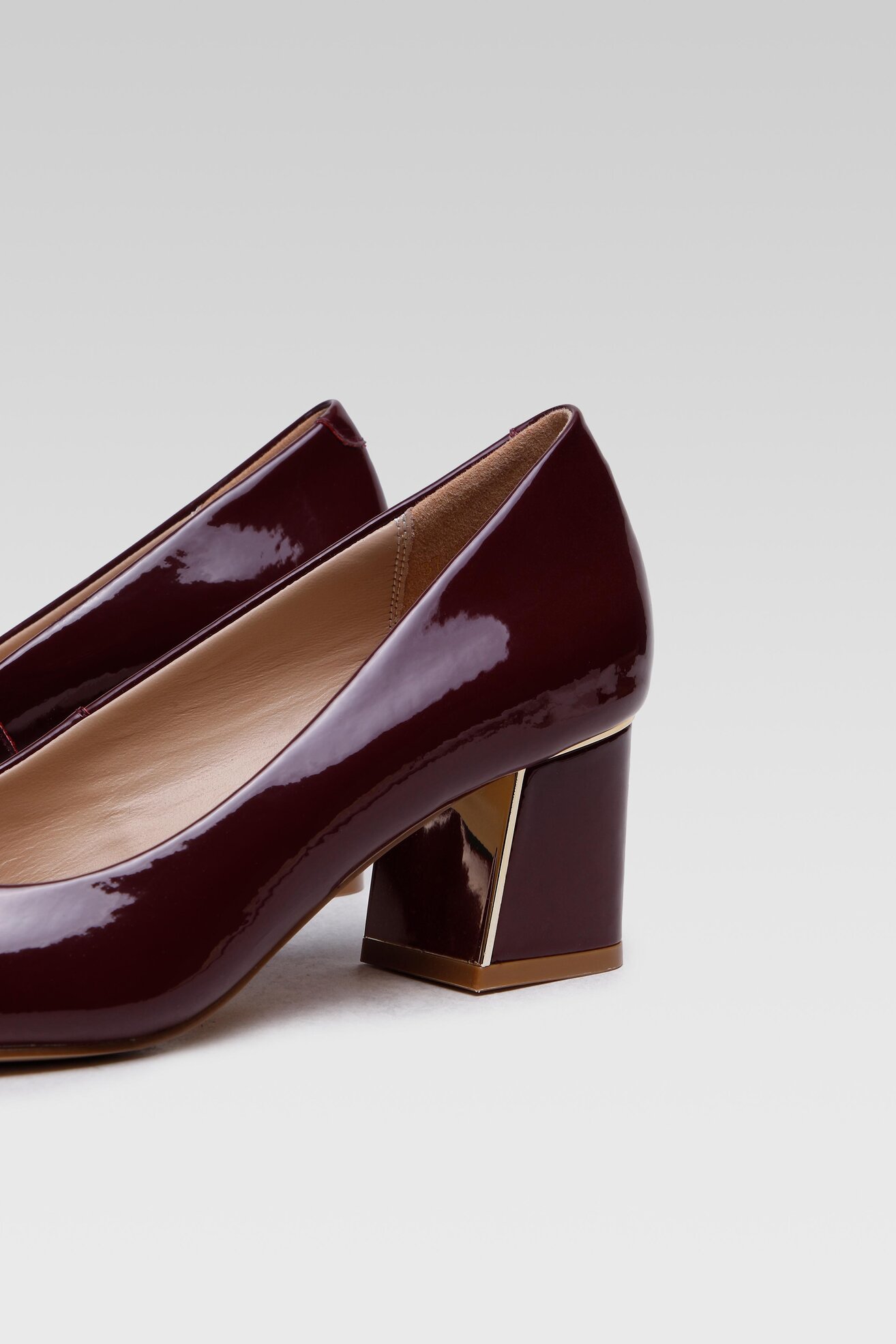 Czółenka Sergio Bardi WYL3022-1Z Bordowy