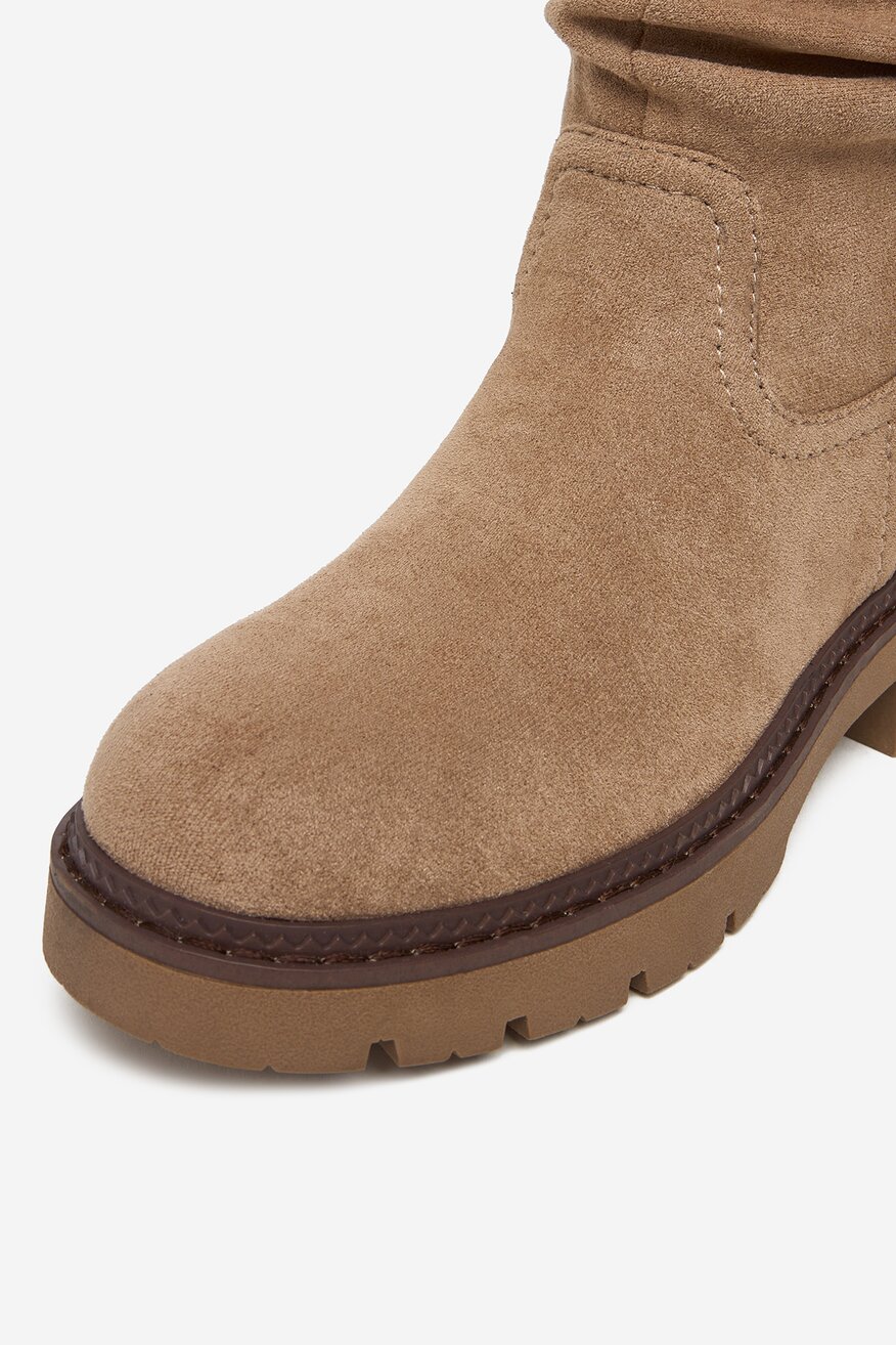 
                Kratke čizme Clara Barson BEŽ - 5906751433584