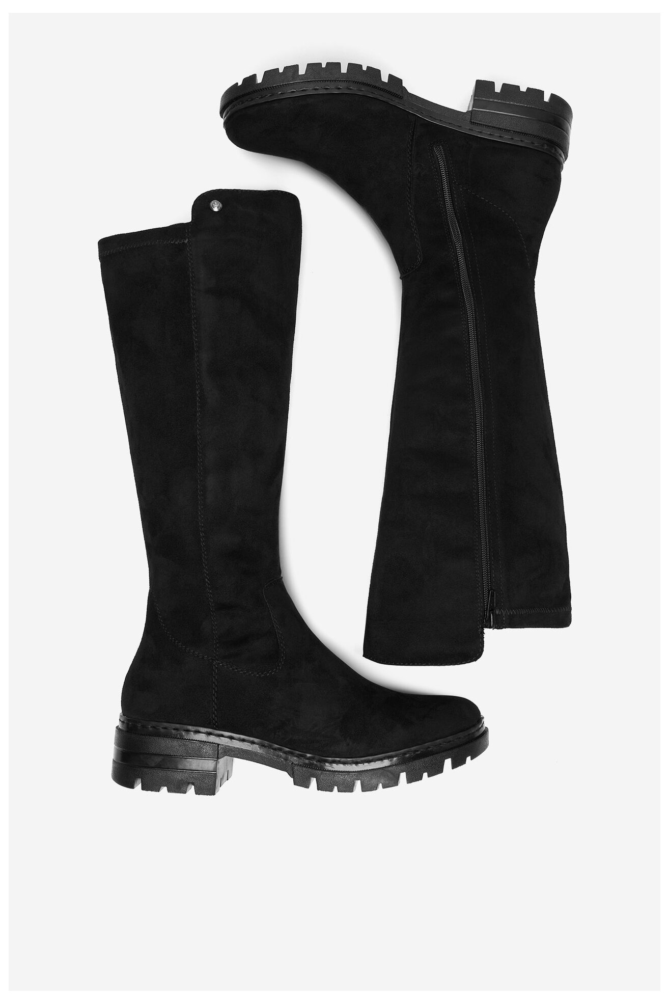 Kozaki Rieker 76890-00 Czarny