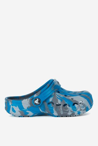 Шльопанець для басейну Crocs BAYA MARBLED CLOG KIDS 207016-4GL ТЕМНО-СИНІЙ