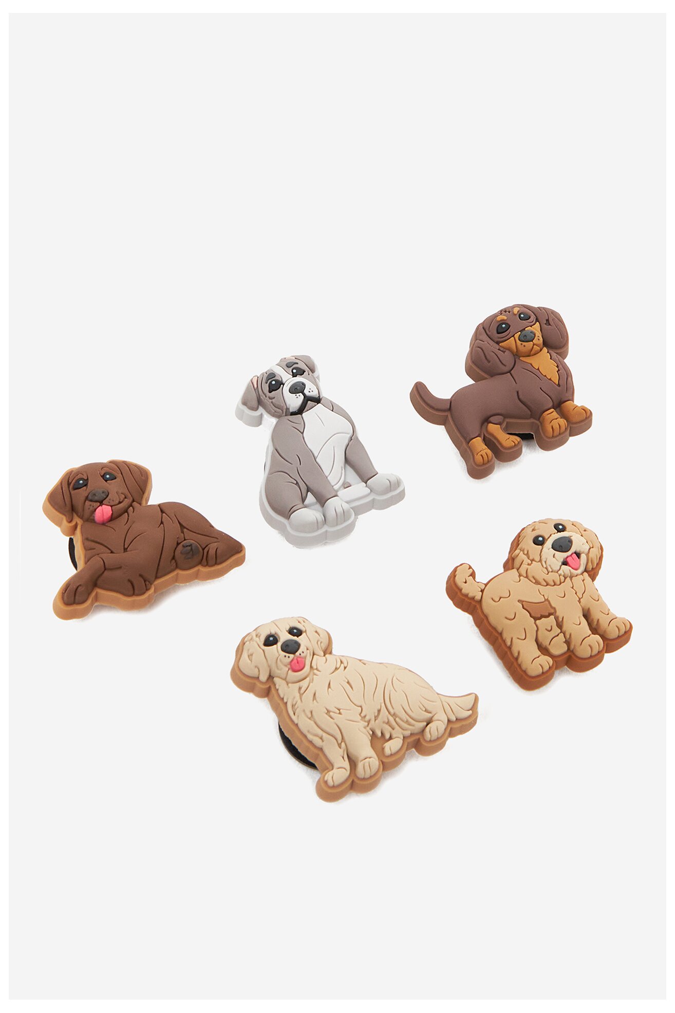 Dekoracija za cipele Crocs DOGGIE DOODLE 5 PACK 10015106 MIKS