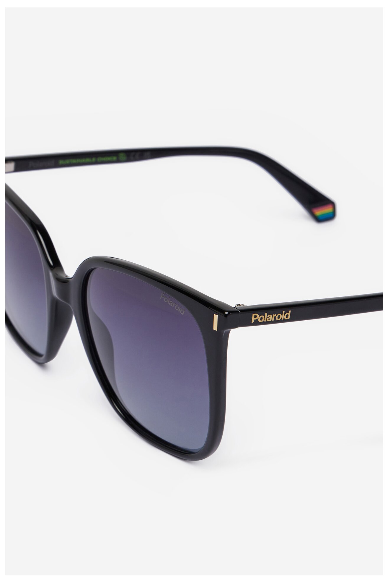 Дамски слънчеви очила Polaroid PLD 6218/S/X ЧЕРЕН