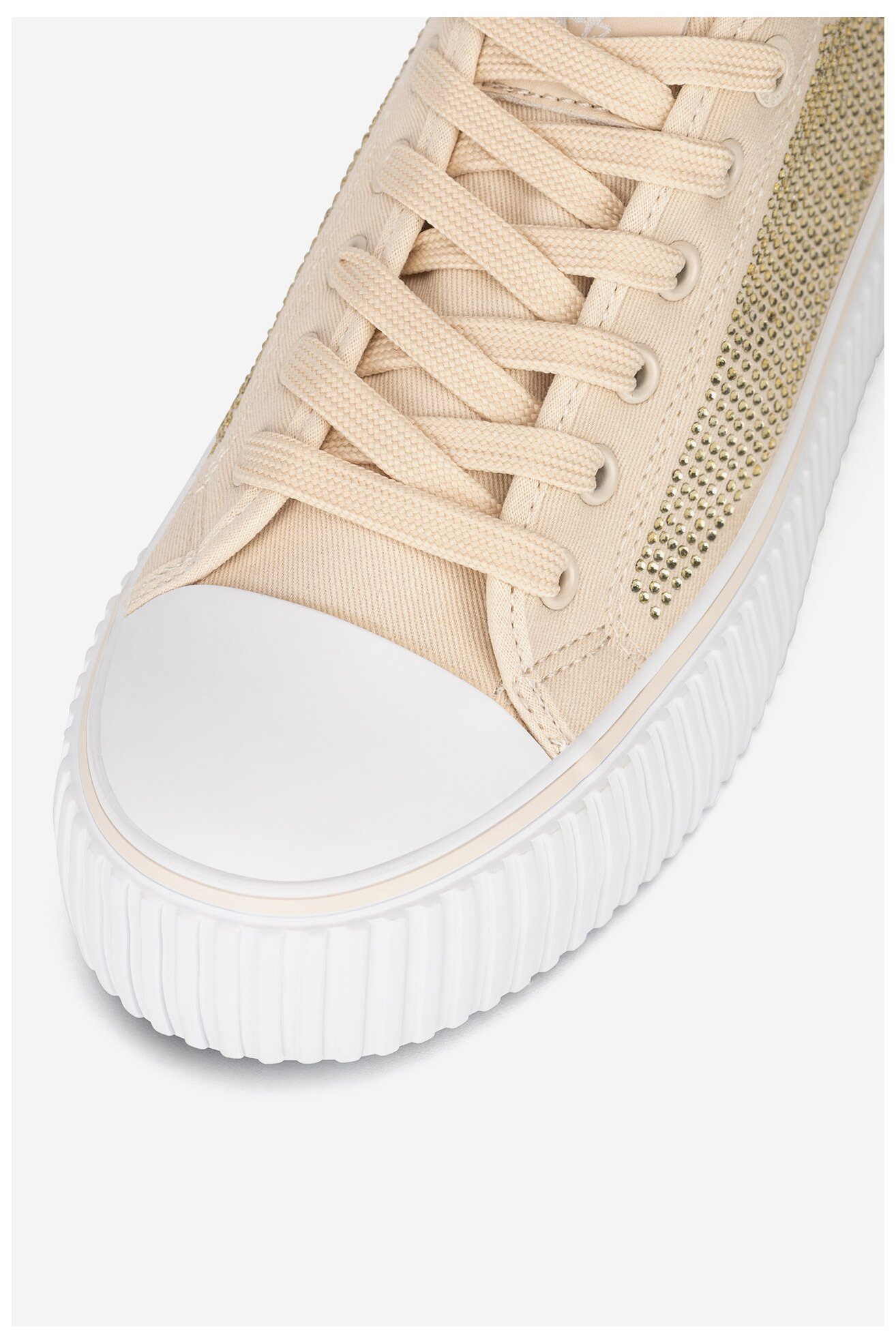 Plátěná obuv Beverly Hills Polo Club BHPC058W BÉŽOVÁ