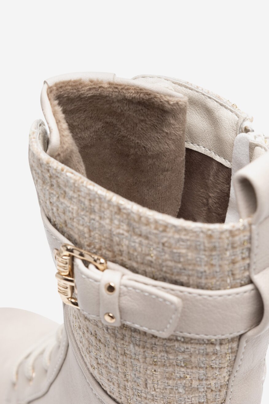 
                Боти Mustang БЯЛ - 5905588863403