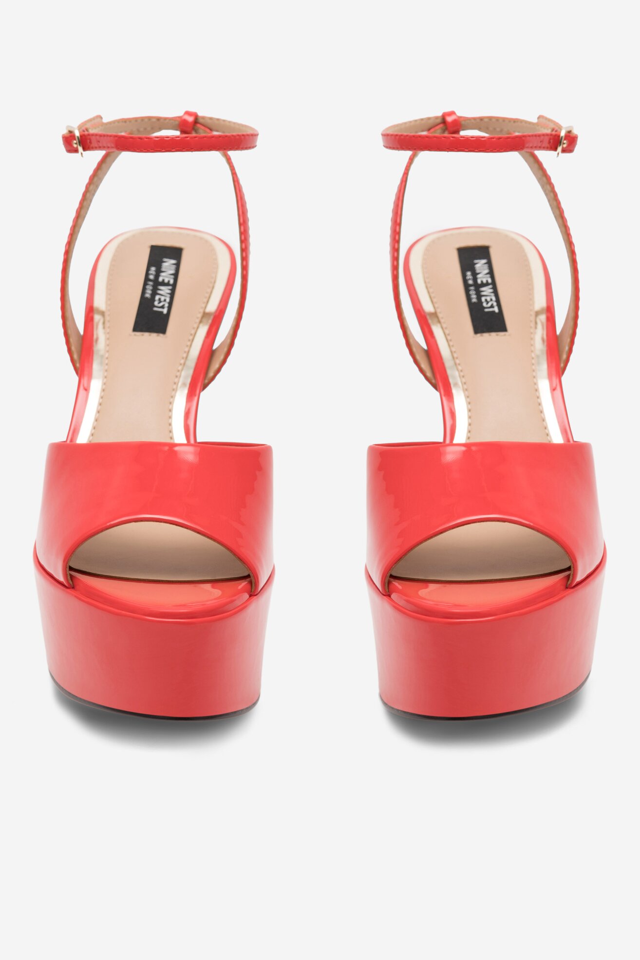 Sandały NINE WEST CHANDA ZL23031CC Czerwony