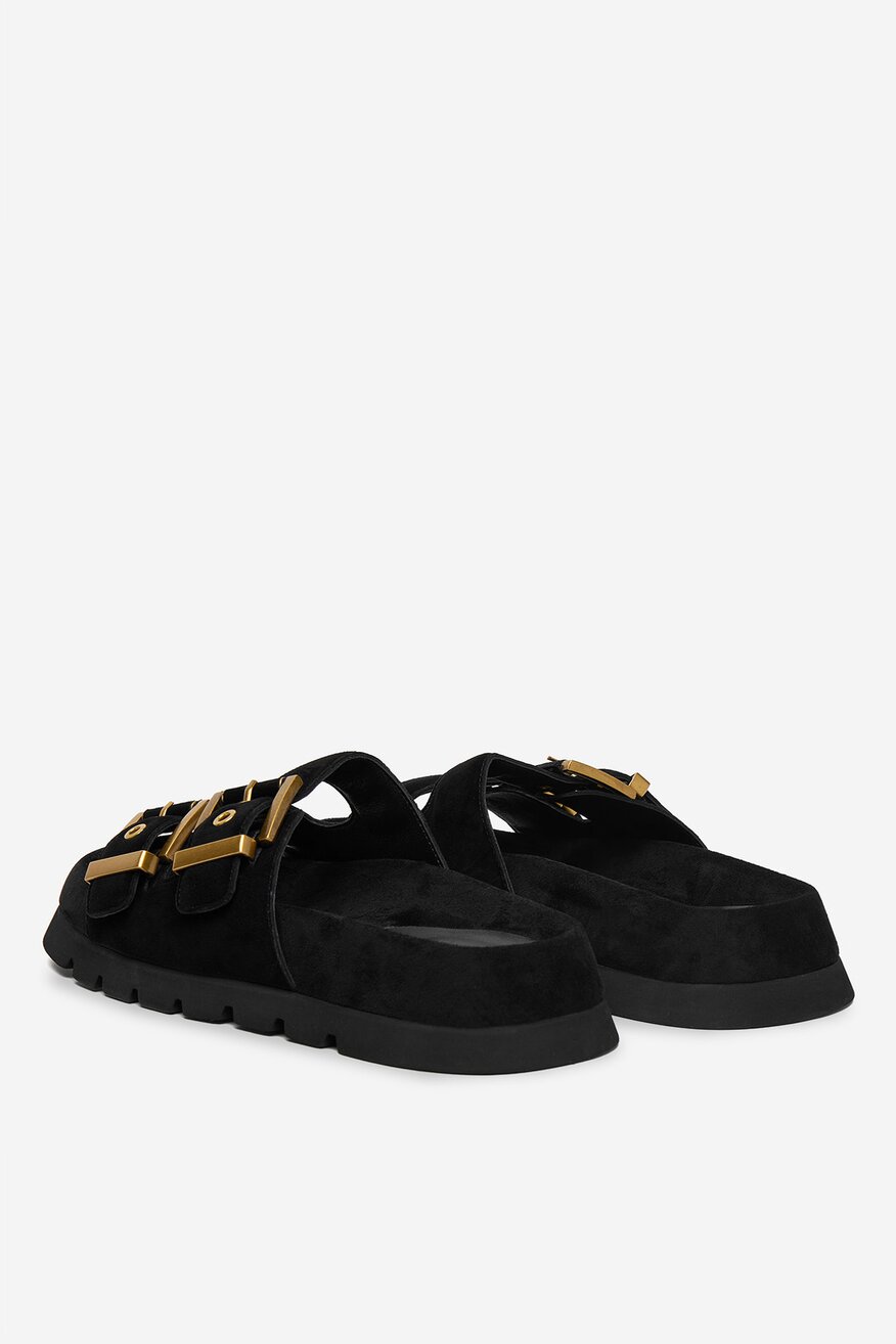 Badura - Klapki skórzane - 5906751990216