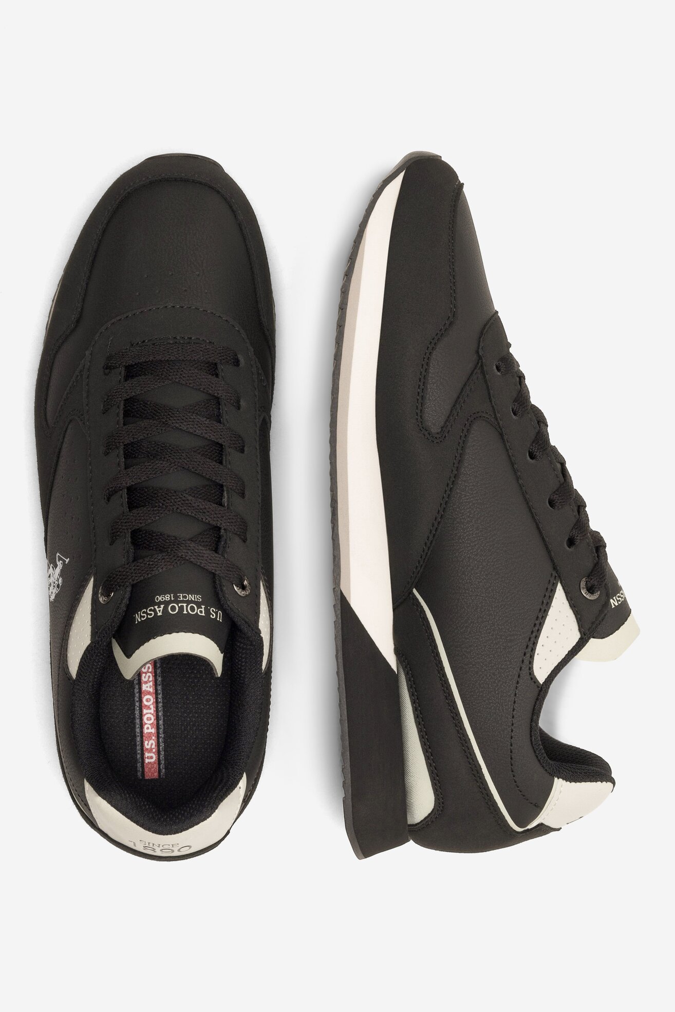 Sneakers U.S. POLO ASSN. NOBIL003M/CHY4 Czarny