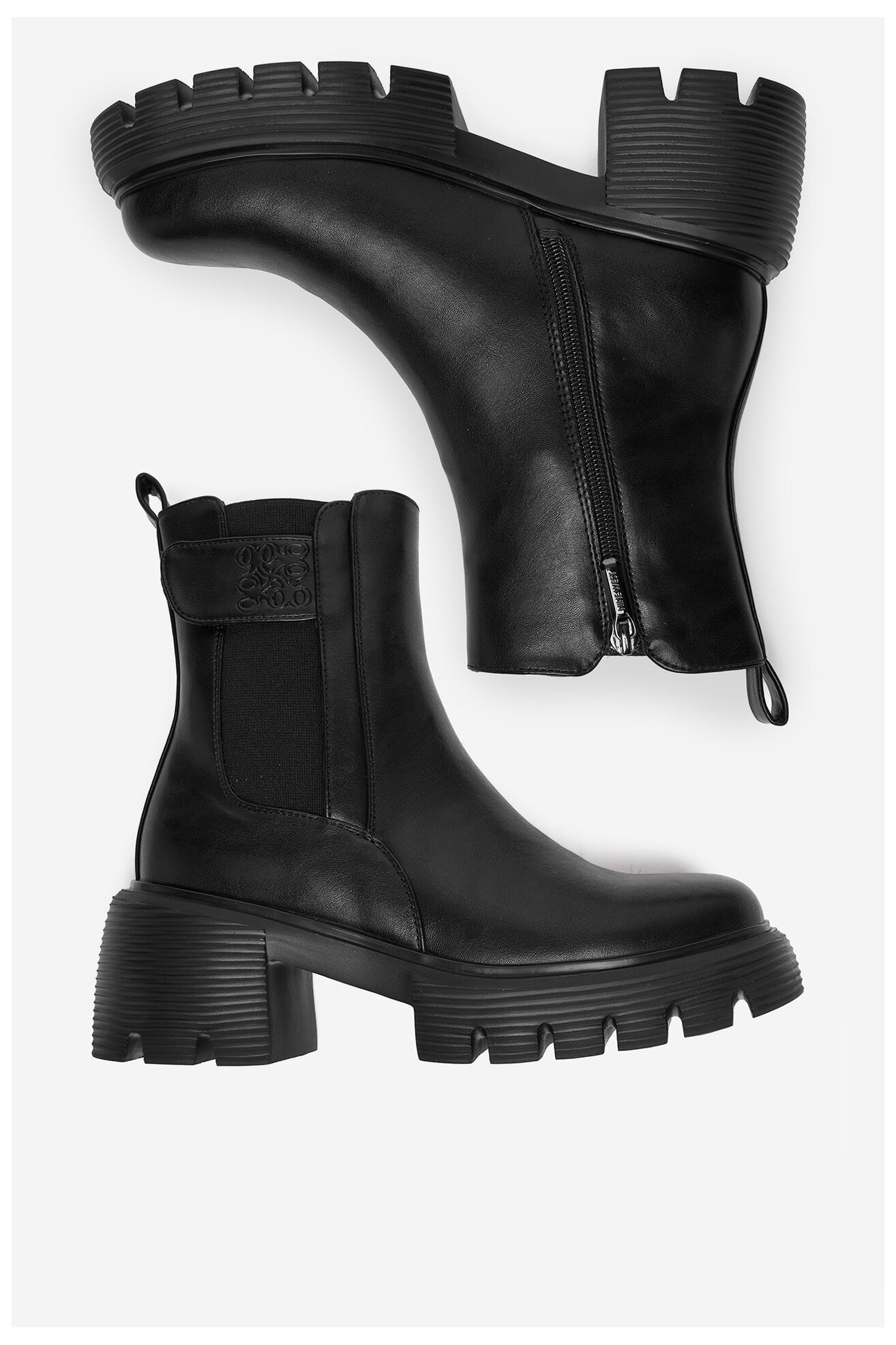 Kratke čizme NINE WEST CEO-FARIDA-01 CRNA