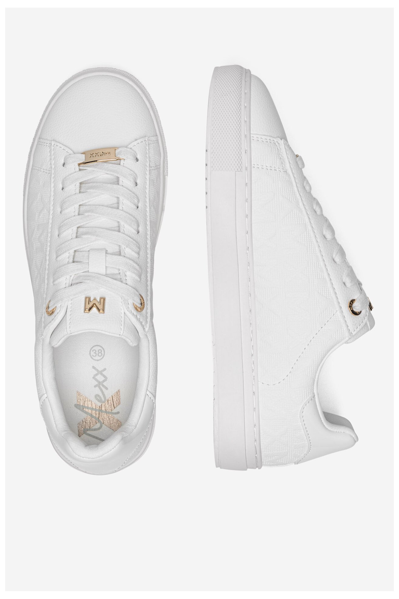 Sneakerși Mexx MIRL1011641W-01 ALB