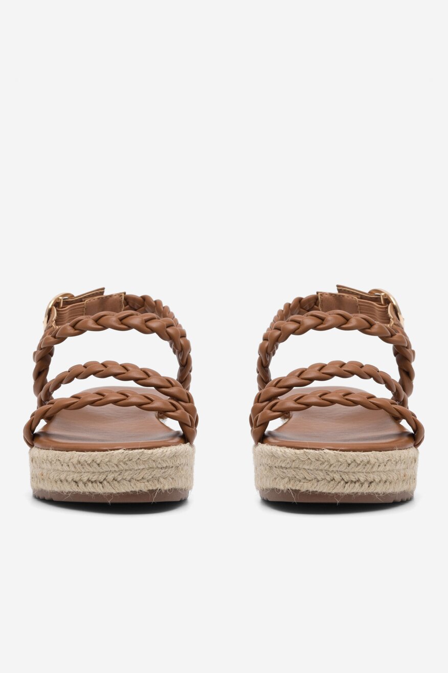 DeeZee - Sandały brązowe - 5904862690094