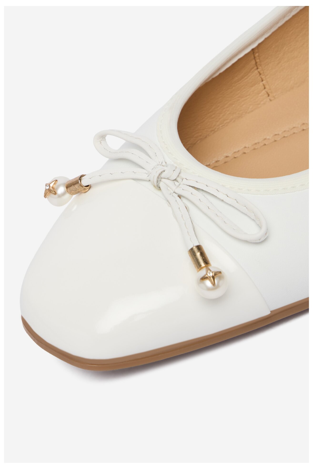 Baleriny Lasocki CEO-RST-ROMI-04 Biały