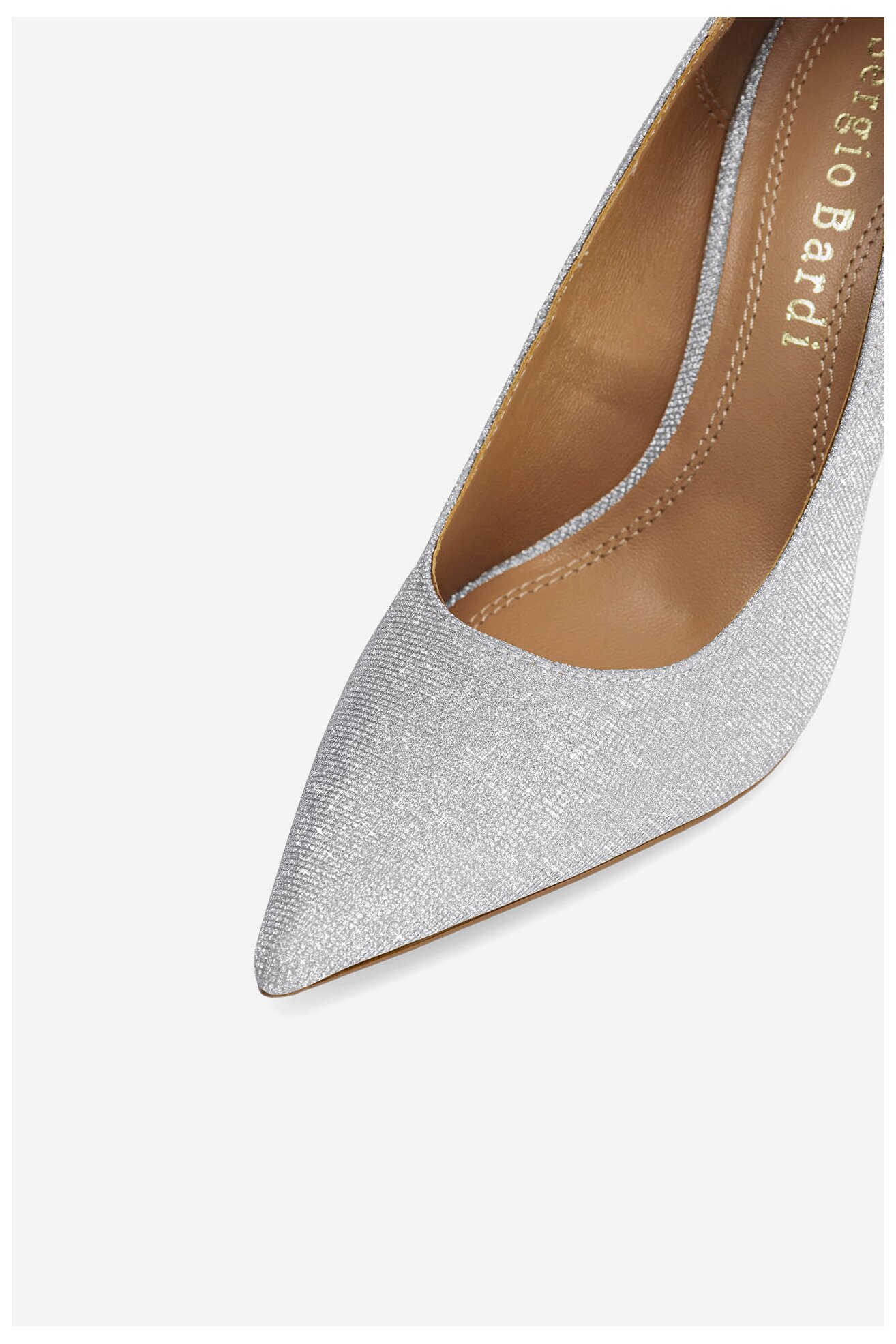 Czółenka Sergio Bardi WFA2530-2Z-SB Srebrny