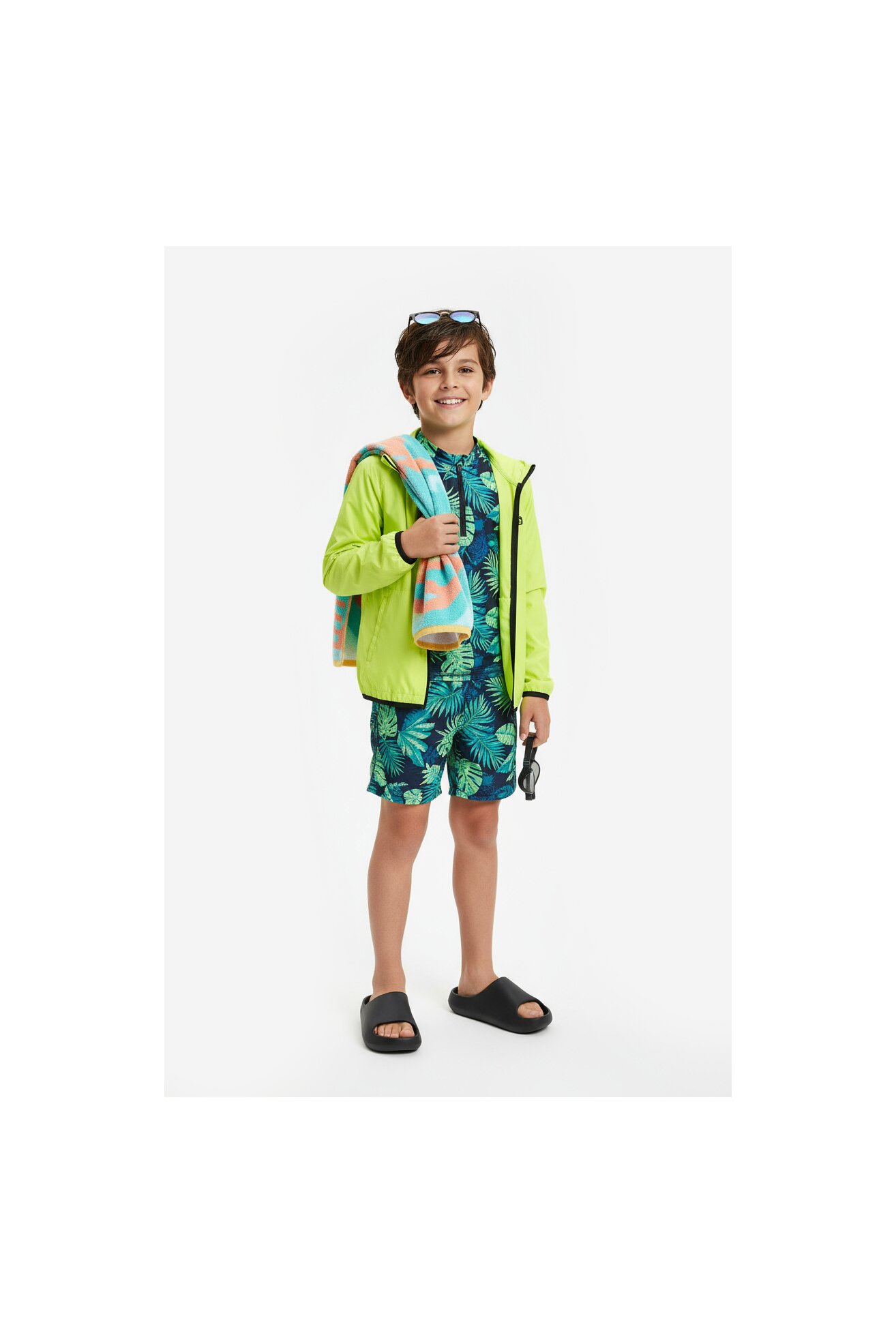 Klapki basenowe Sprandi CEO-CP88-23732(CH) Czarny