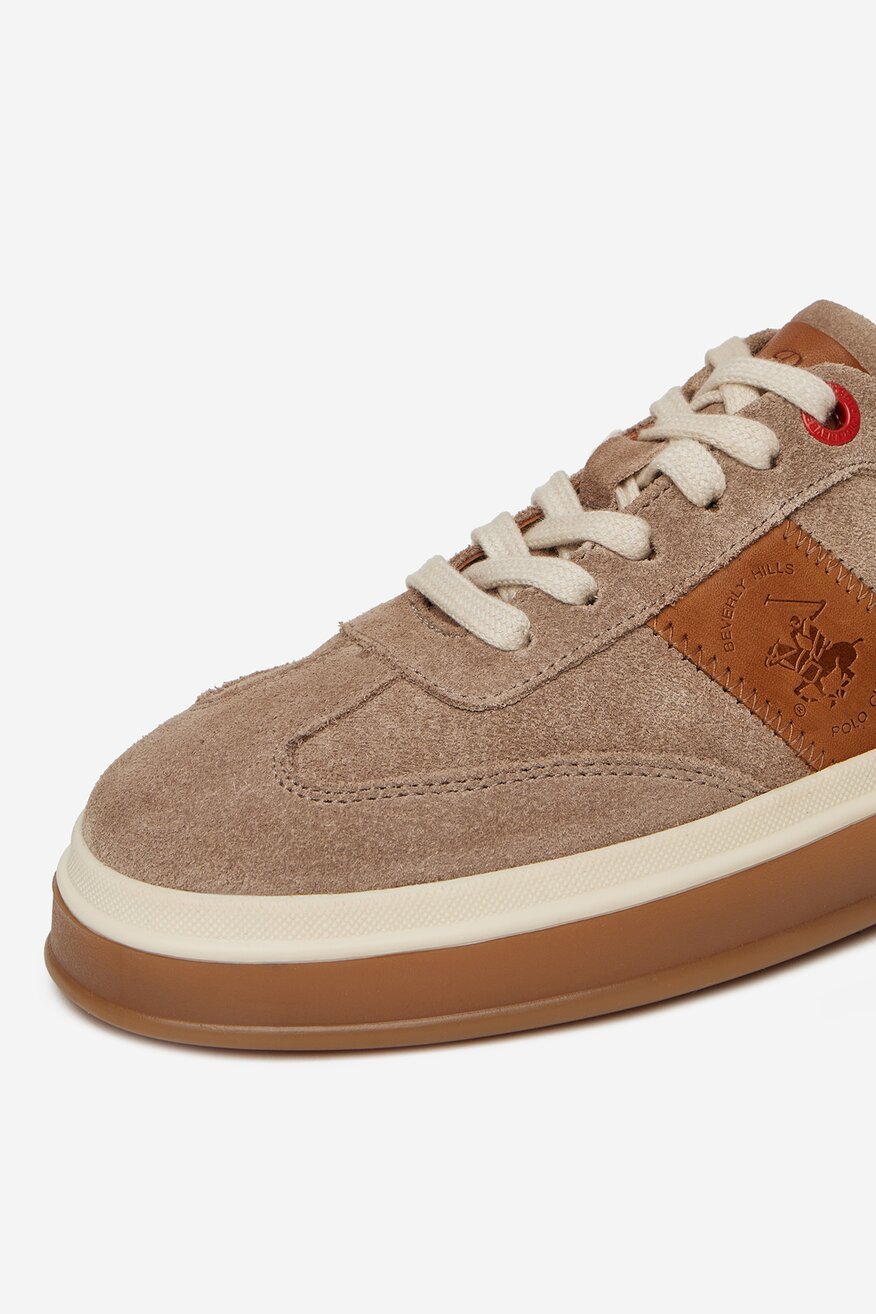 Sneakerși Beverly Hills Polo Club BEJ - 5906751106754