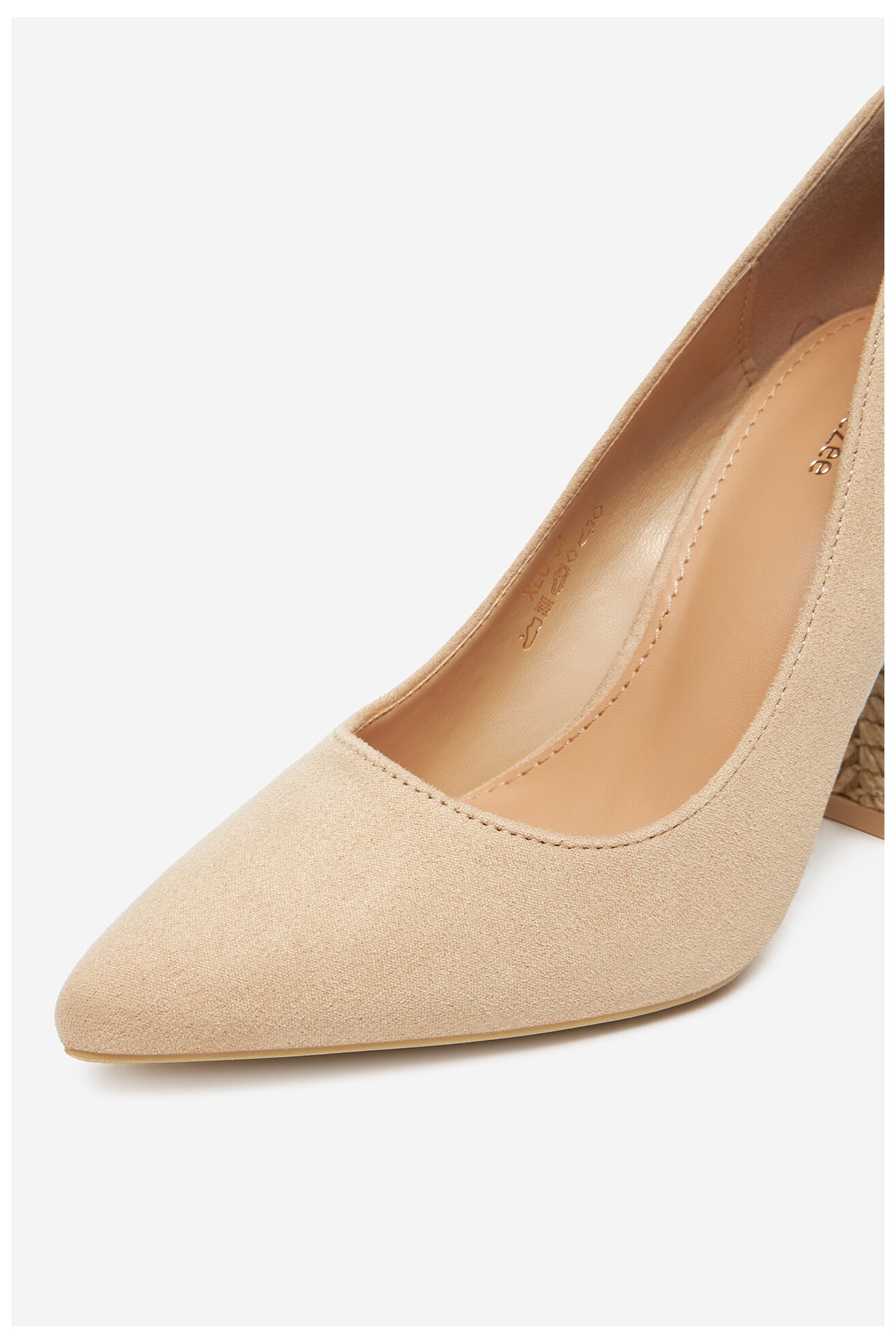 Pantofi cu toc DeeZee XLO BEJ