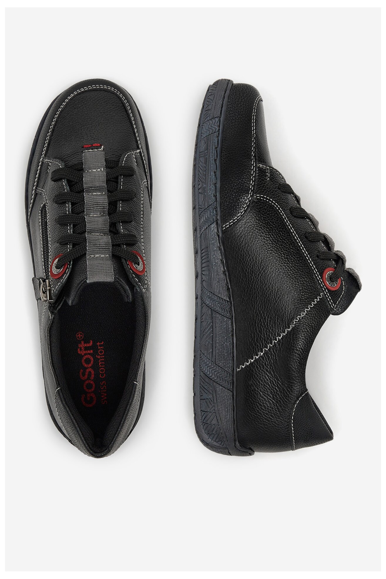 Polobotka Go Soft WI23-COMFORT-02 ČERNÁ