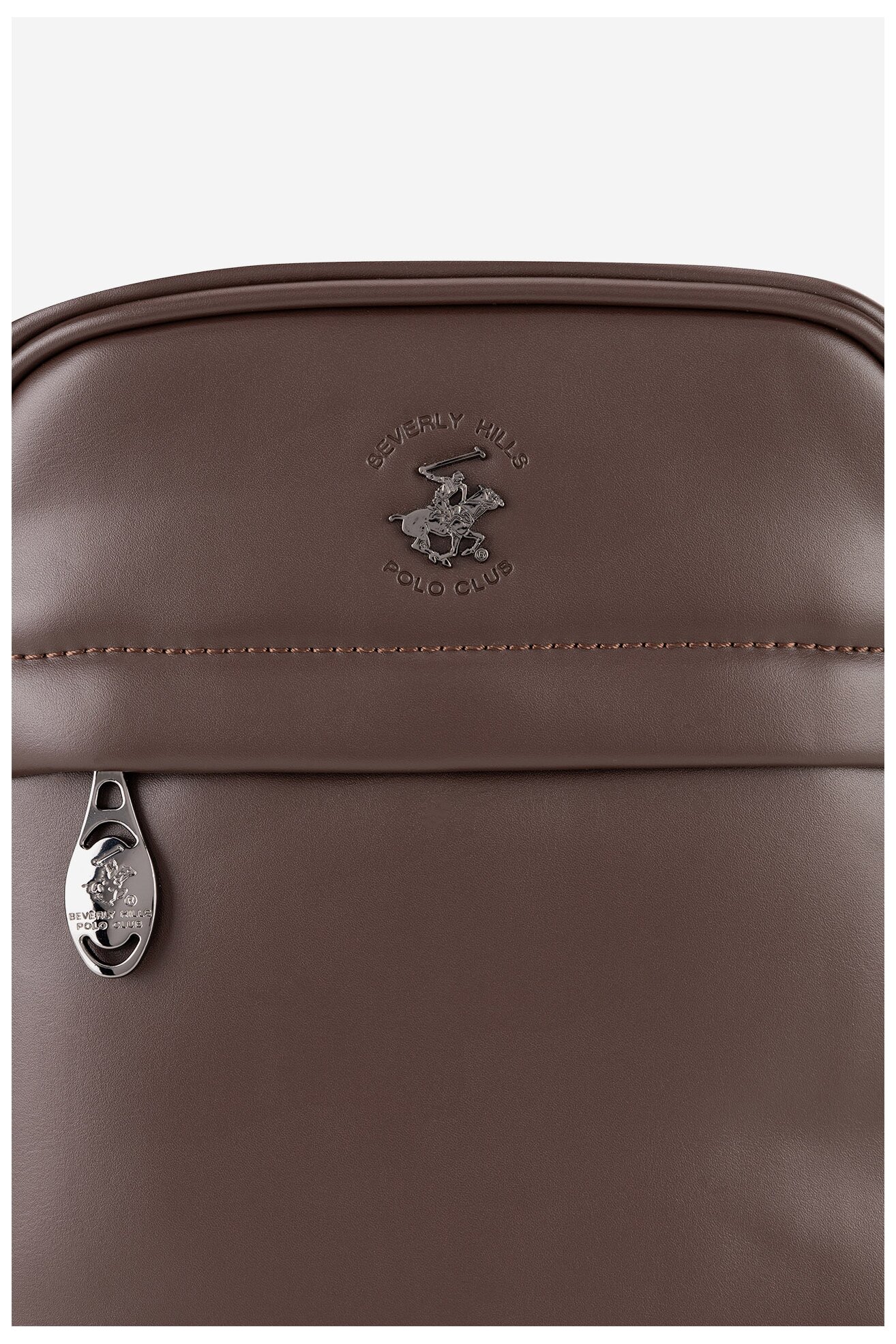 Torba męska Beverly Hills Polo Club CWBEO-BHPC-L-018-07 Brązowy