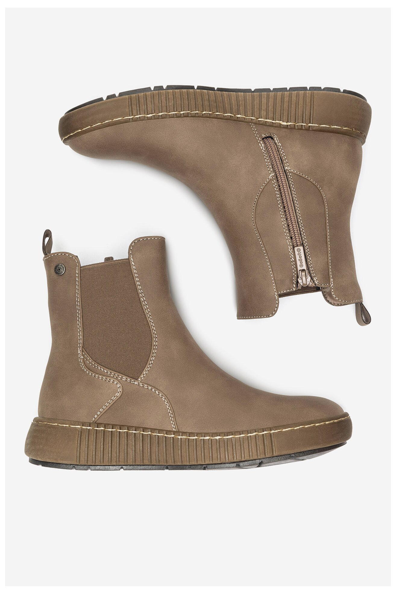 Botki Go Soft CEO-WS5586-07 Beżowy