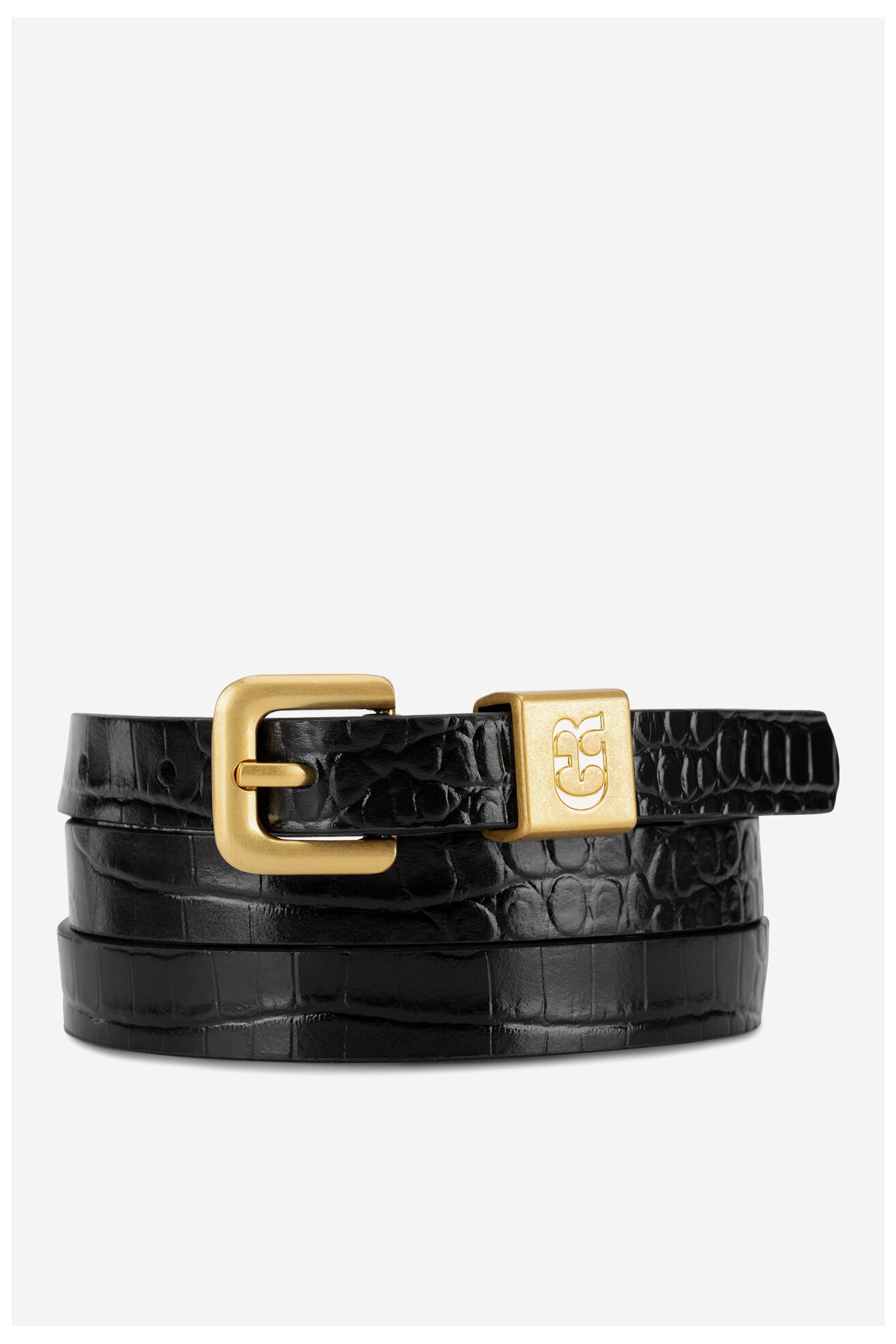 Ženski kaiš Gino Rossi BLYL24002-3 CR CRNA