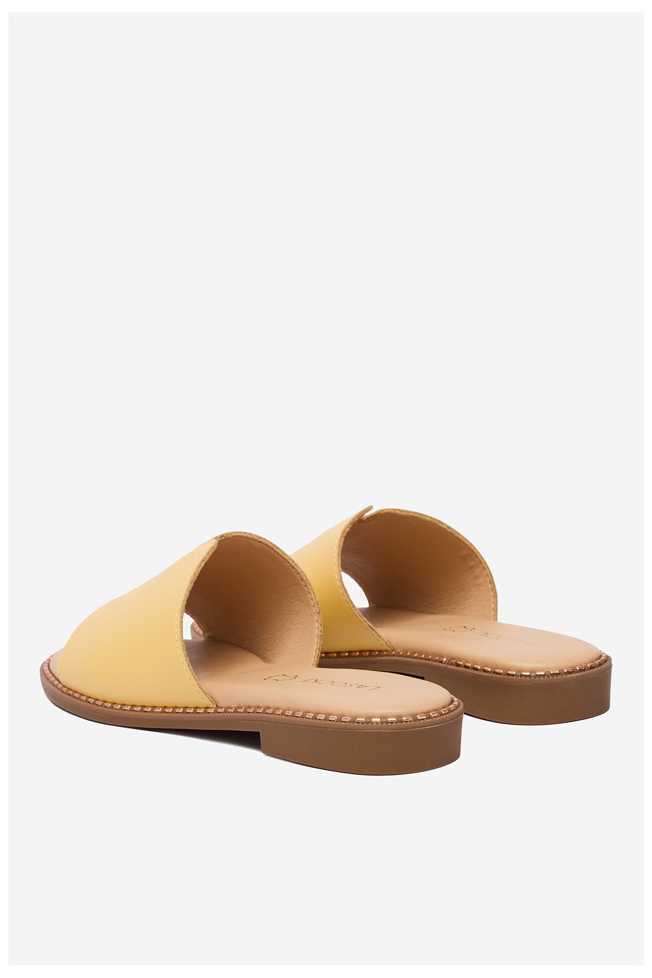 Klapki Lasocki CEO-RST-KM215-01 Żółty jasny