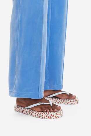 Шльопанець для басейну Juicy Couture 800291A БІЛИЙ