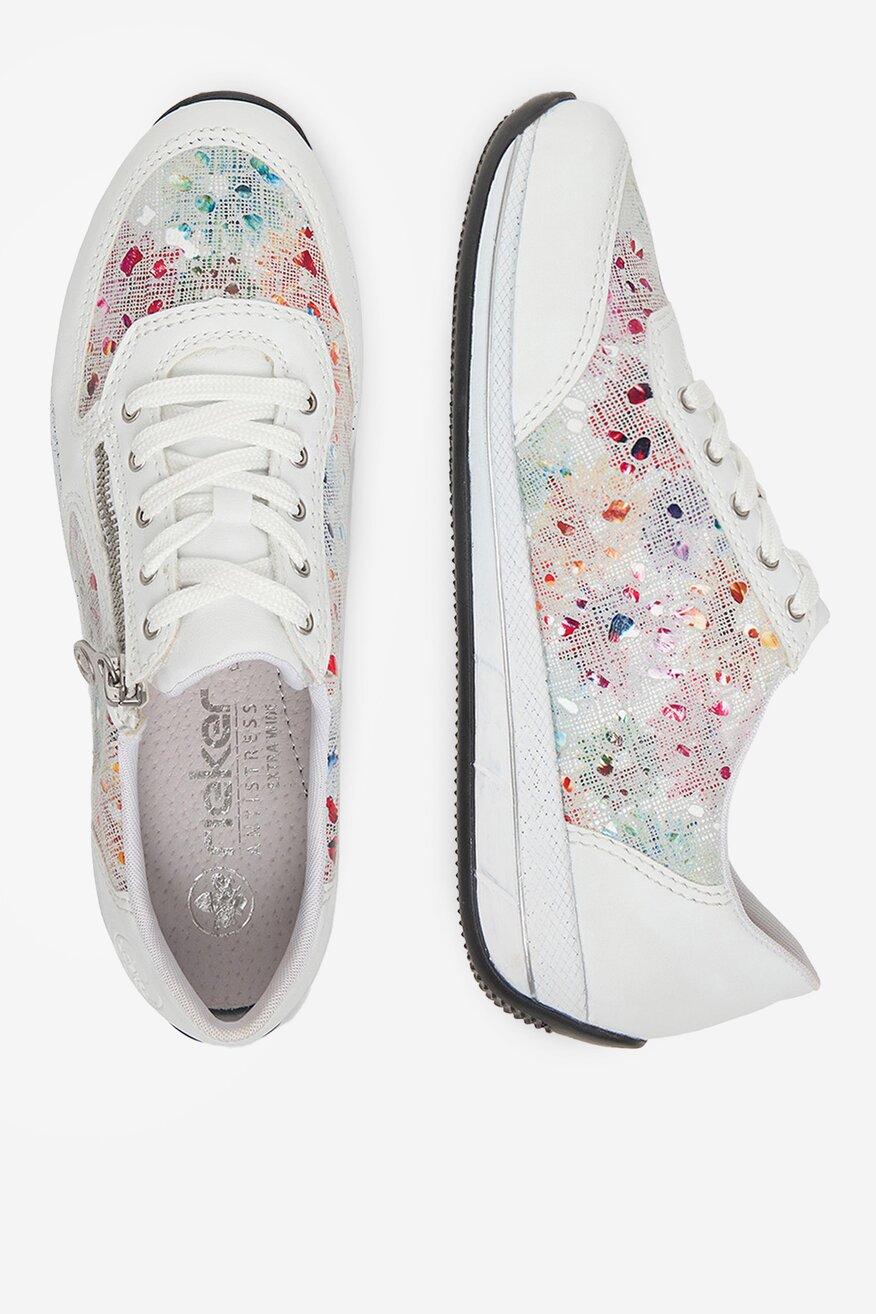 
                Половинки обувки Rieker БЯЛ - 5906751837450