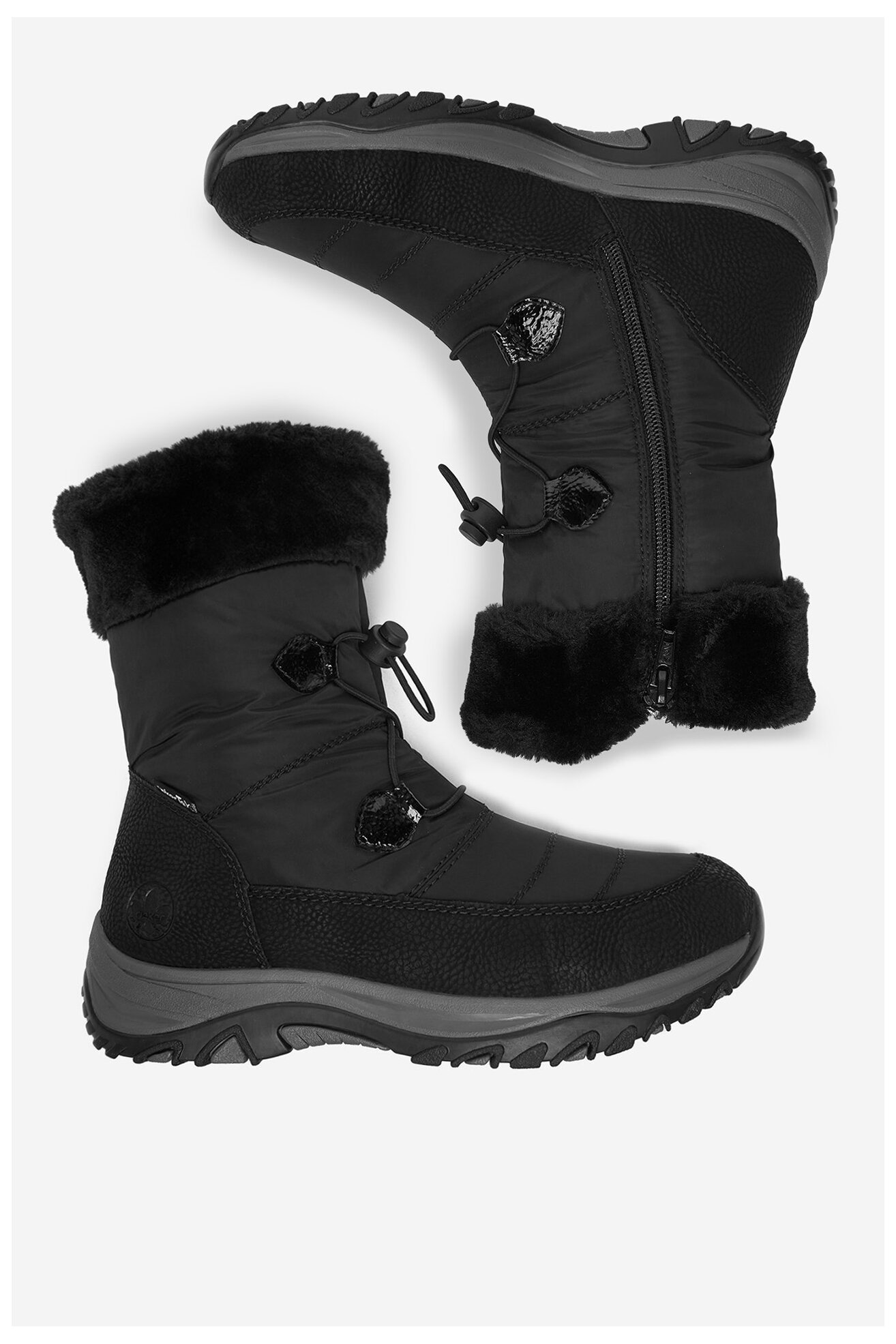 Ботильйони Rieker CEO-M9683-00 ЧОРНИЙ