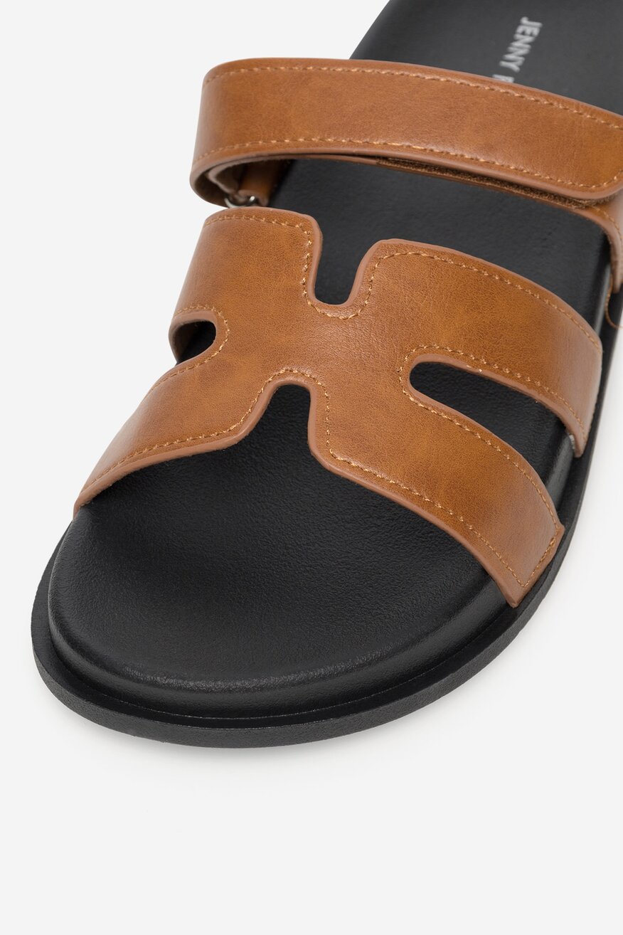 Klapki Jenny Fairy WFA2748-1 Camel - CCC.eu