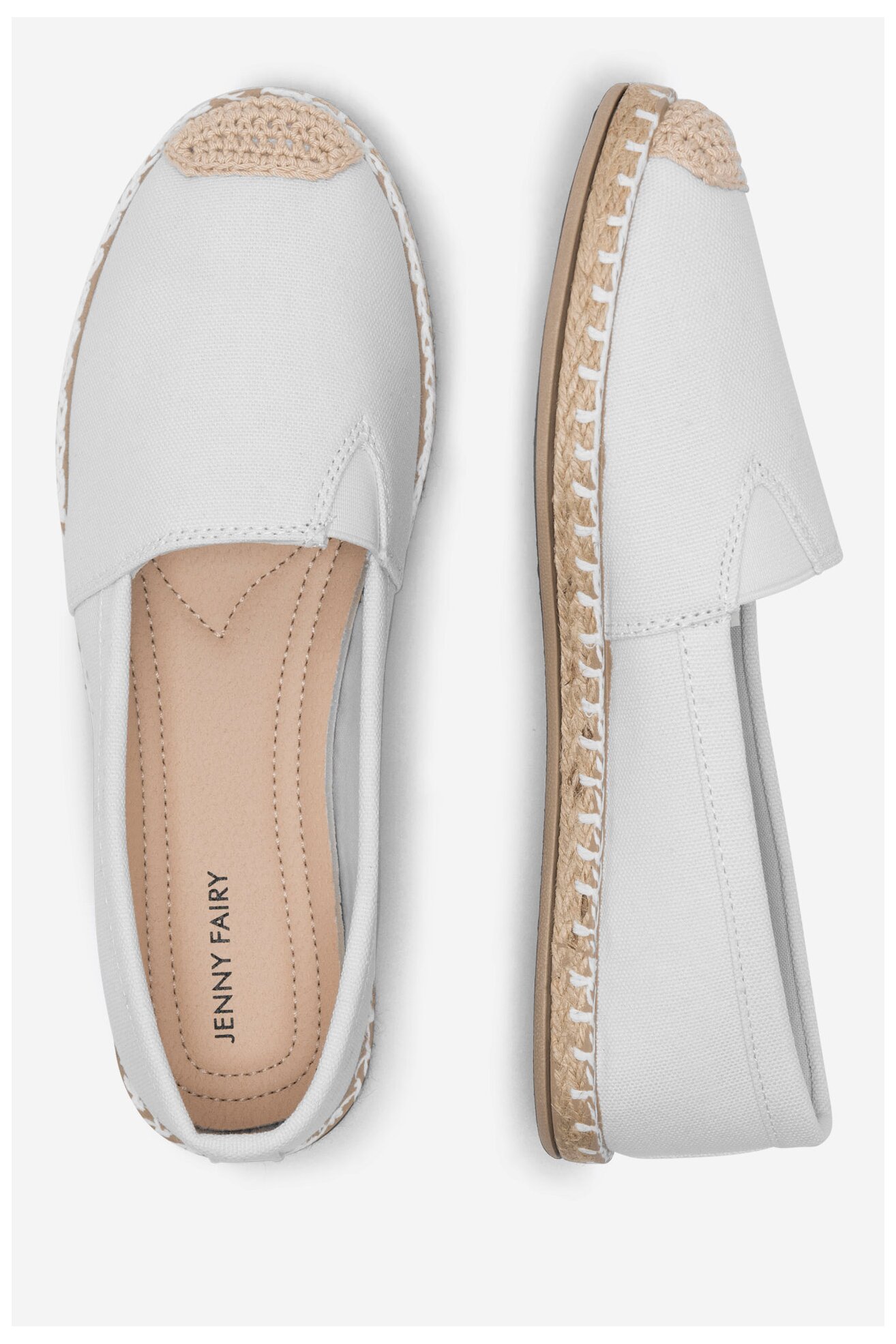 Espadryle Jenny Fairy WYL04103-1 Biały