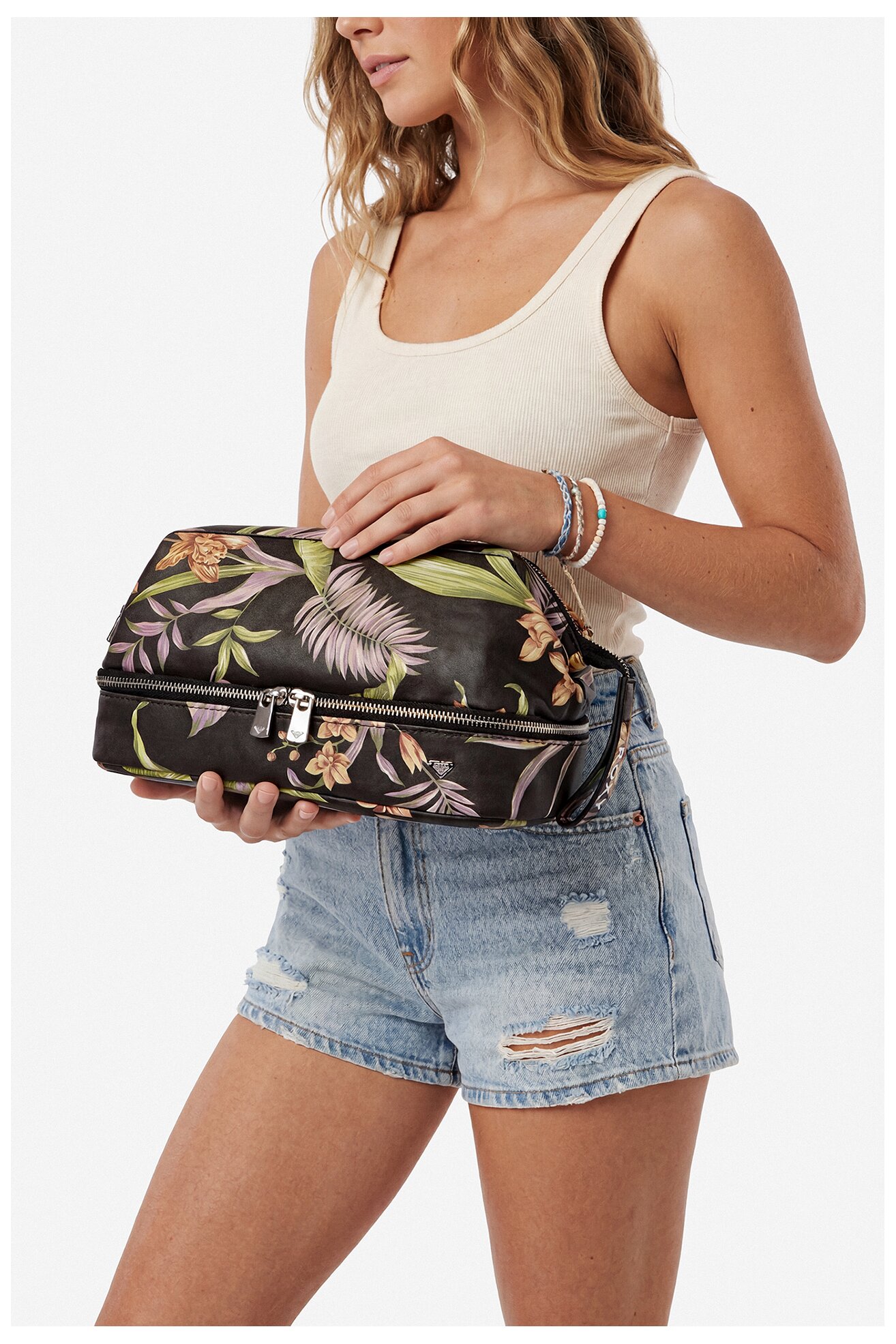 Kosmetyczka ROXY CWBEO-RX-W1-008-SS26 Czarny