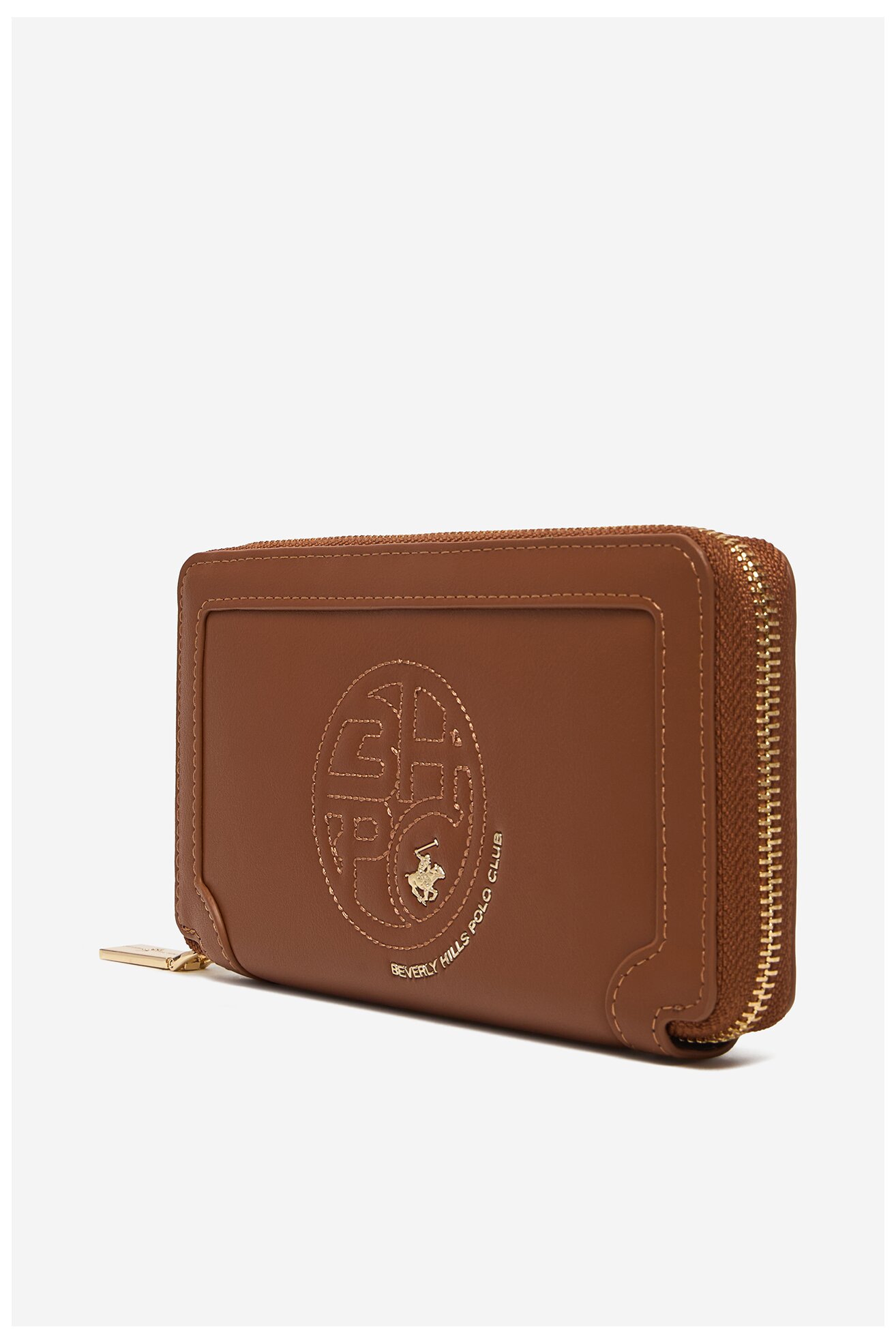 Portfel Beverly Hills Polo Club CWBEO-BHPC-W1-009-SS26 Brązowy
