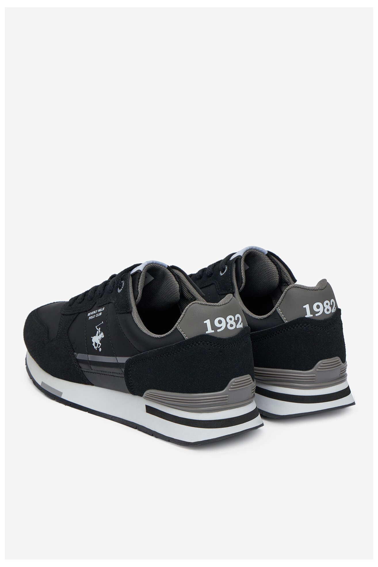 Sneakers Beverly Hills Polo Club V5-6414 Czarny