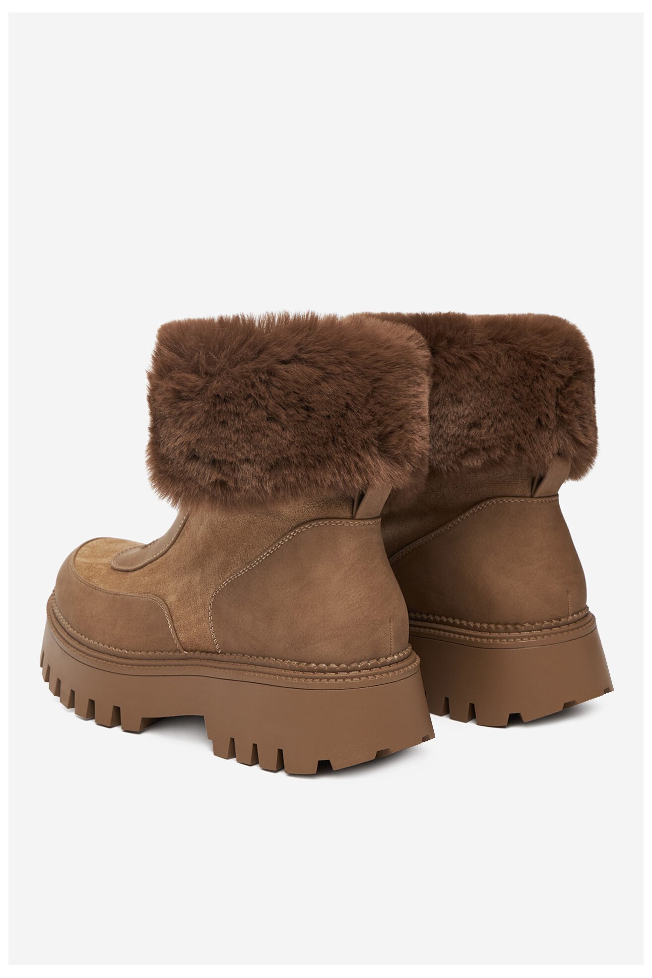 Botki DeeZee 19001-1 Beżowy