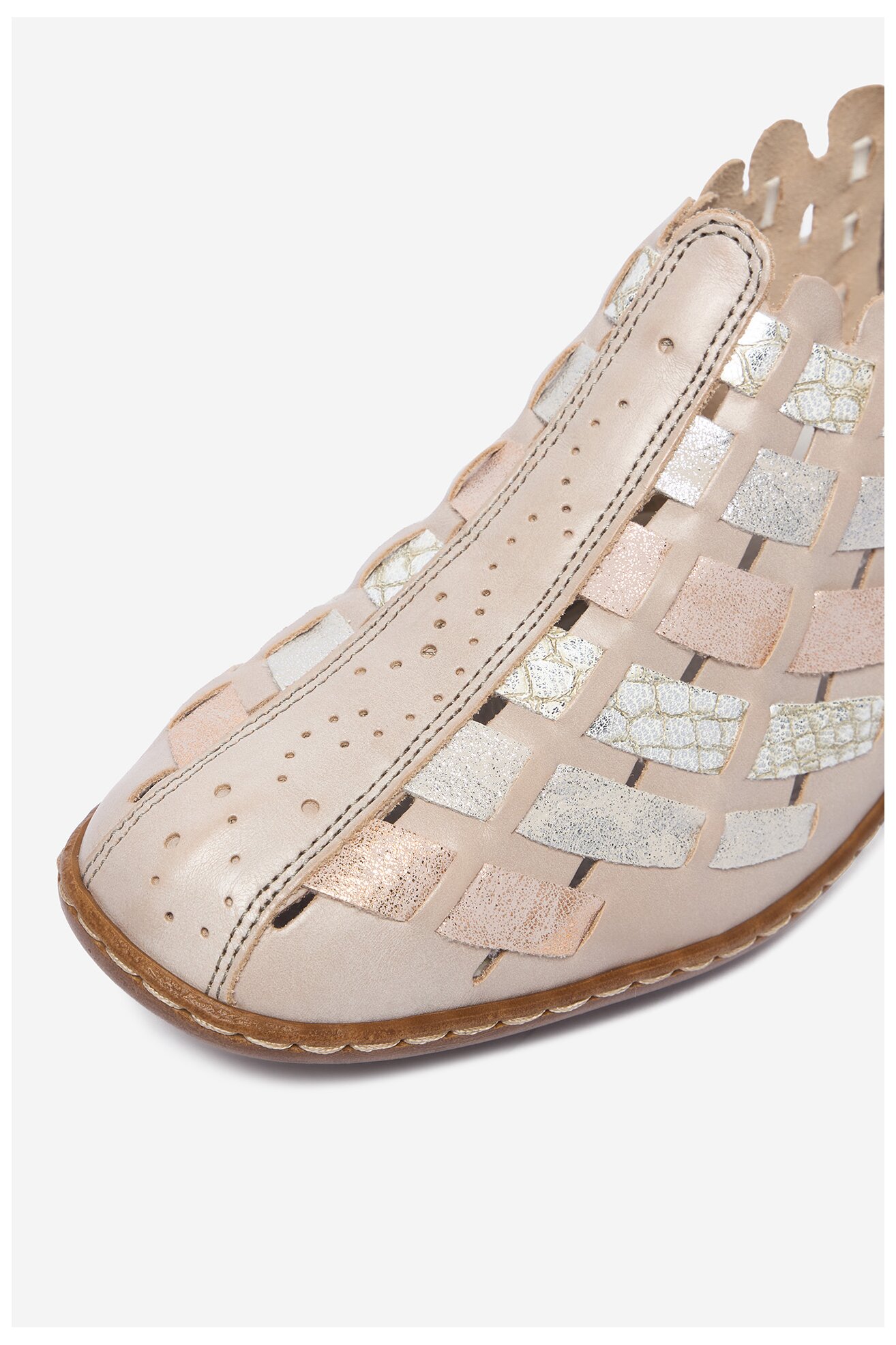 Sandały Rieker CEO-47156-43 Beżowy ciemny