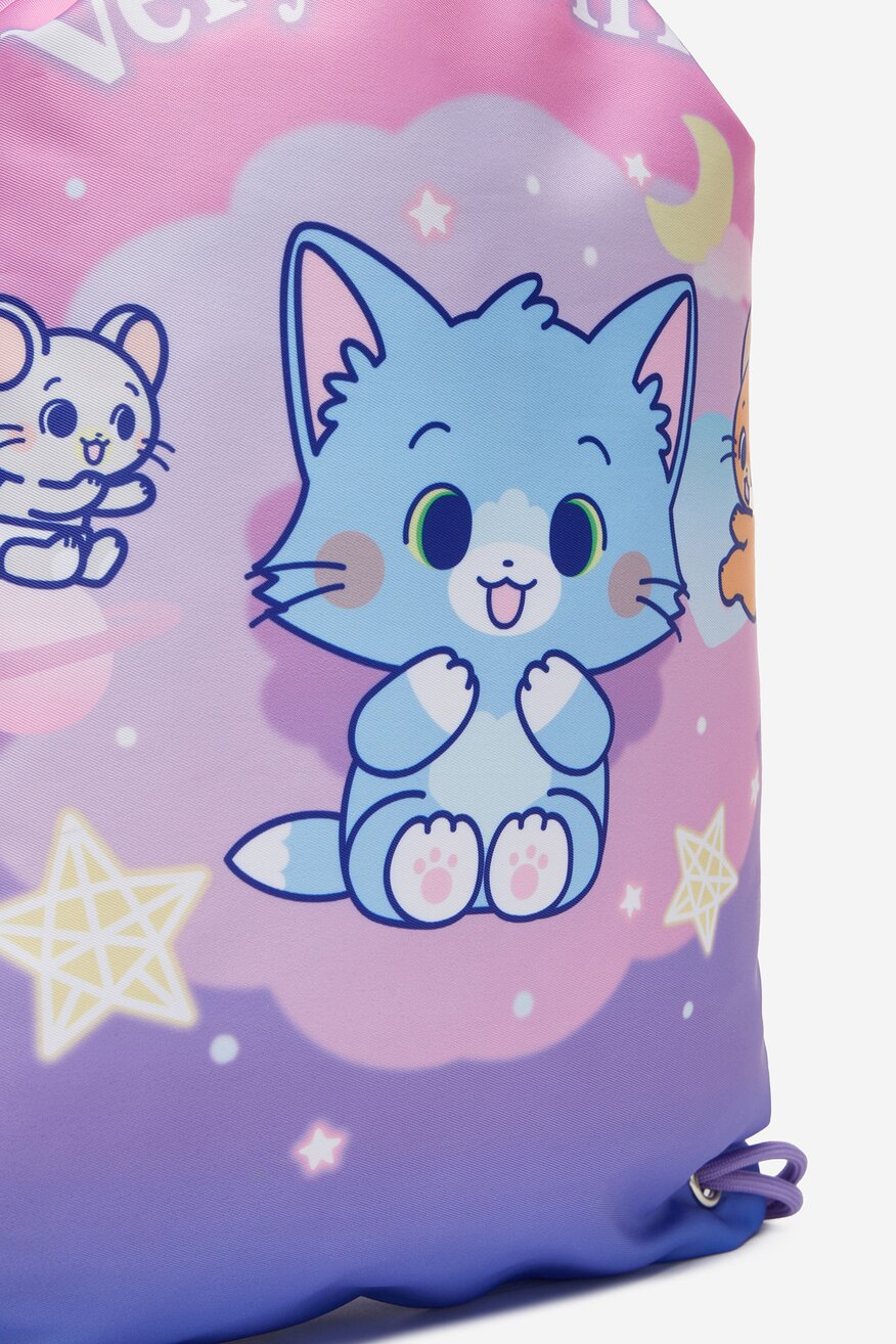 Торба за обувки TOM&JERRY GOKKO  ВИОЛЕТОВ - 5906751350515