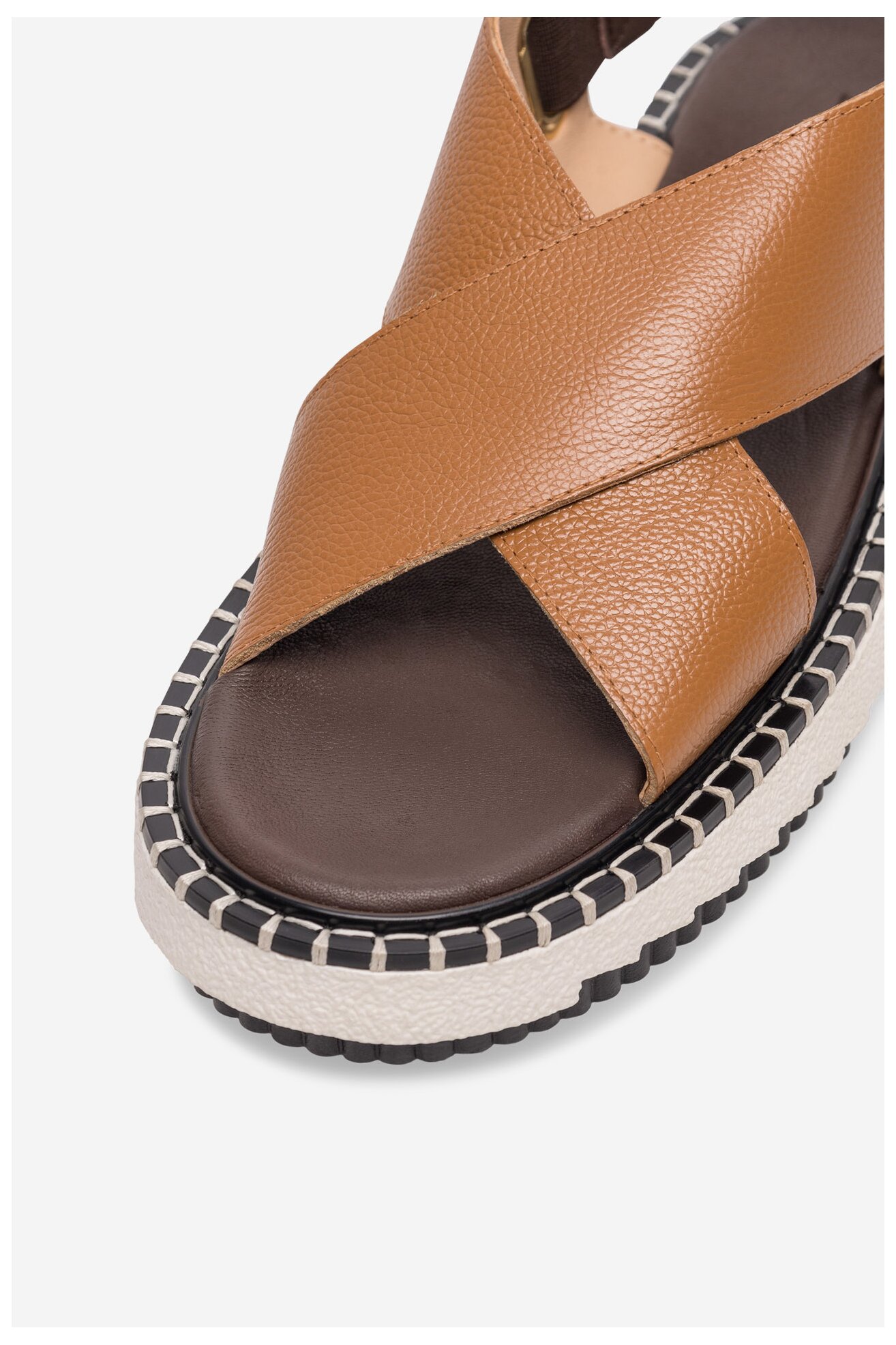 Sandały Badura BEKI-01W3-003 Camel