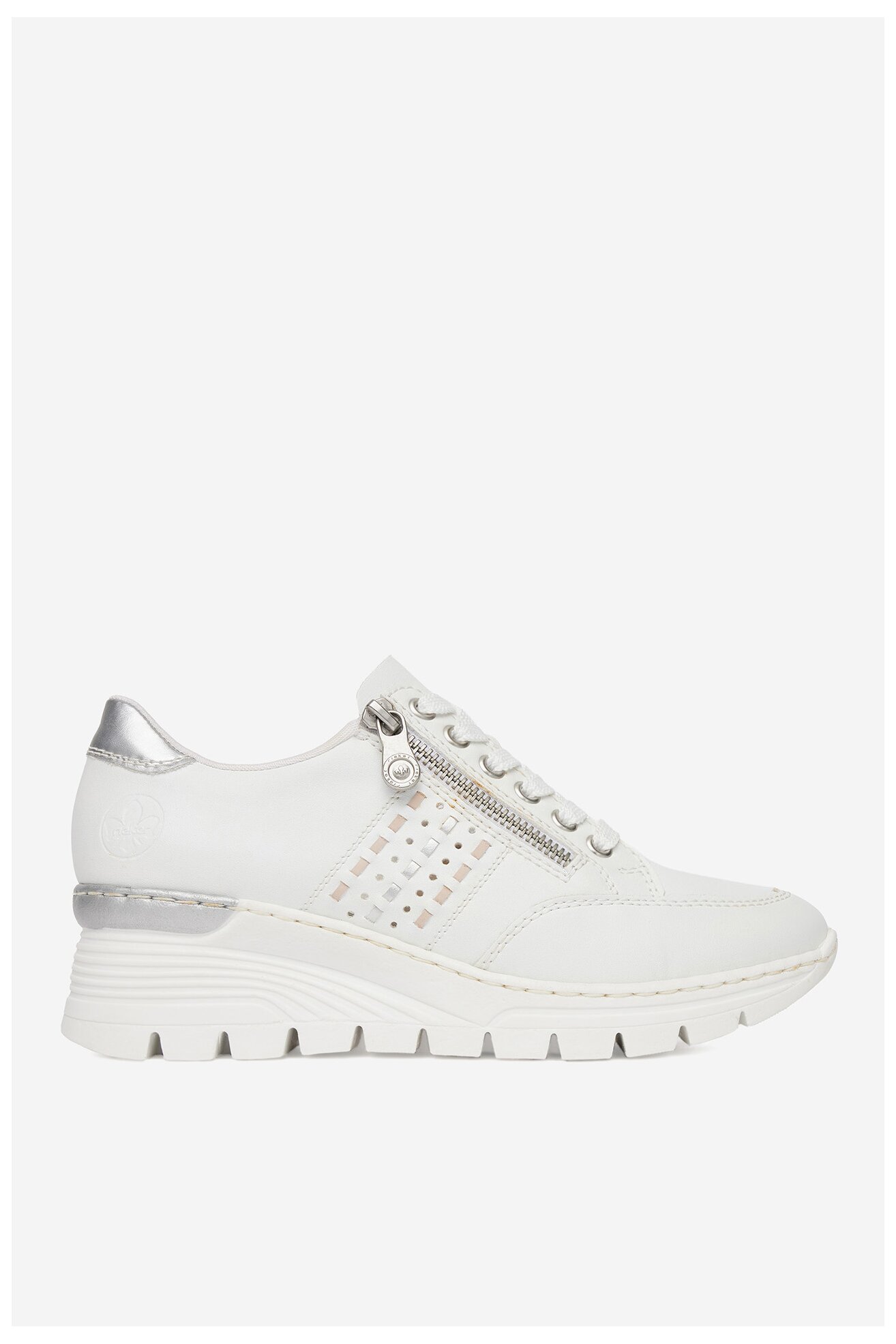 Tornacipő Rieker N8321-80 FEHÉR