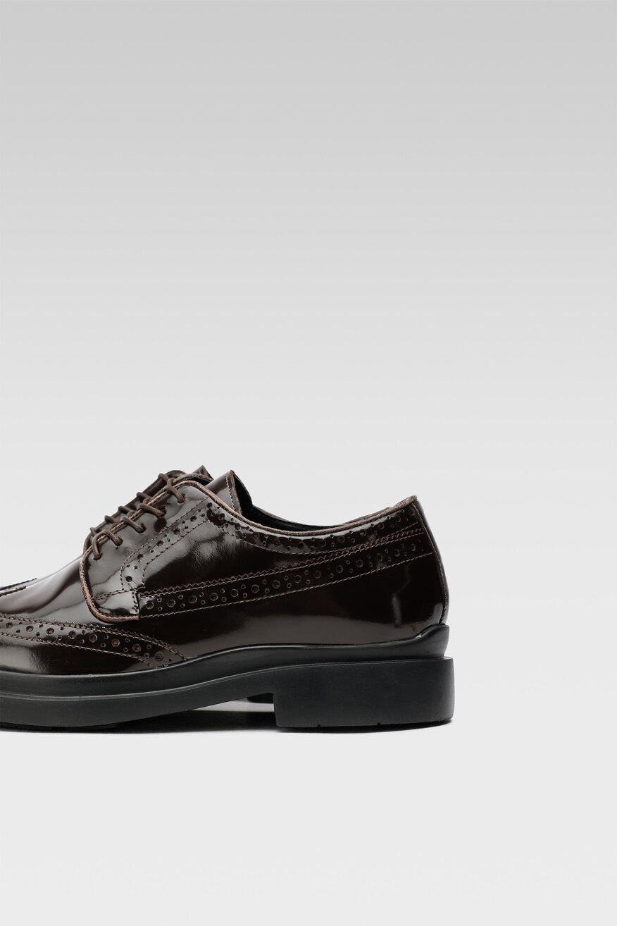 
                RAGE AGE - Półbuty brązowe - 2230032346052